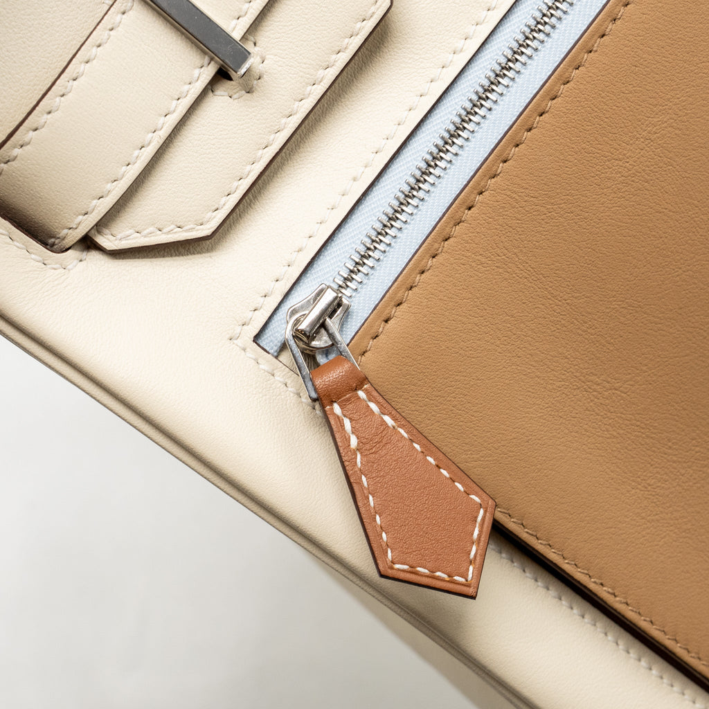 HERMES BIRKIN 30 COLORMATIC SWIFT NATA/CHAI/CUIVRE/LIME/MAUVE SHW
