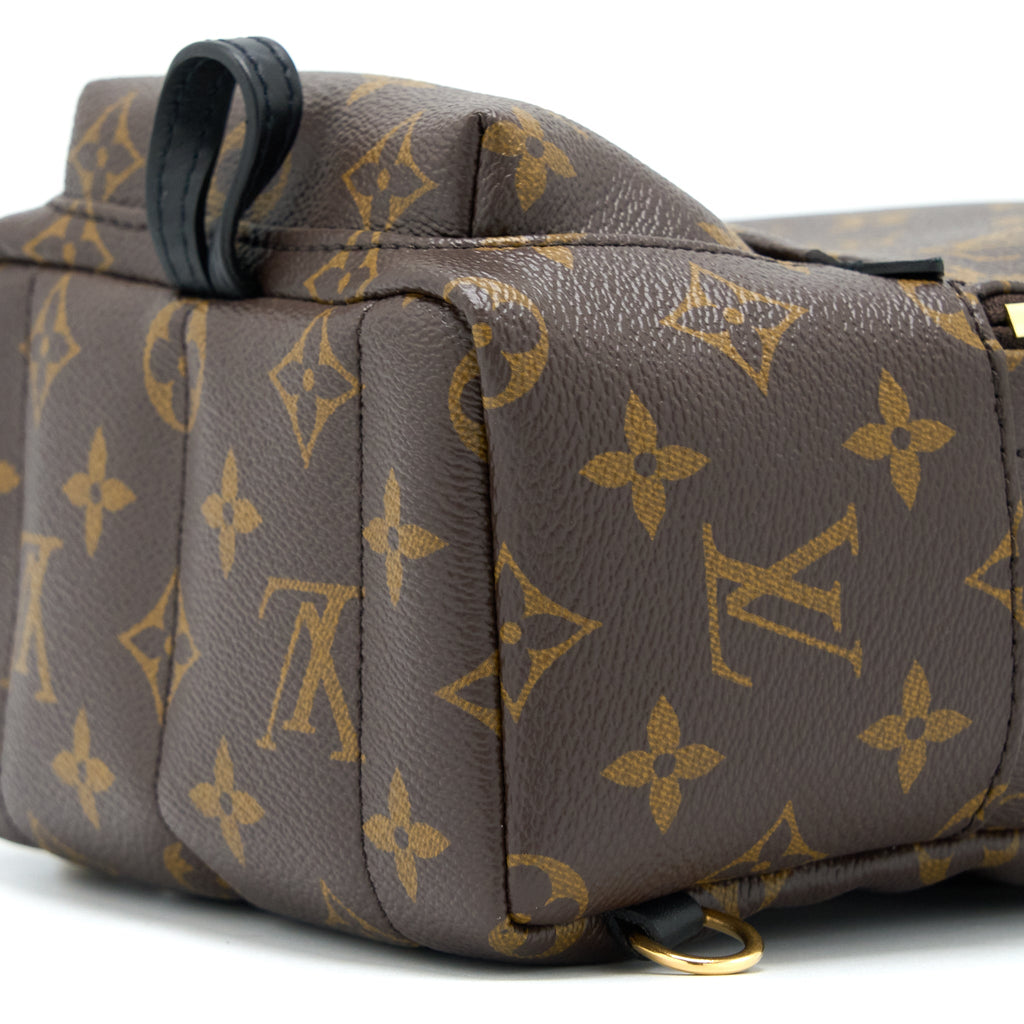 PALM SPRINGS MINI BACKPACK NEW VERSION MONOGRAM CANVAS GHW