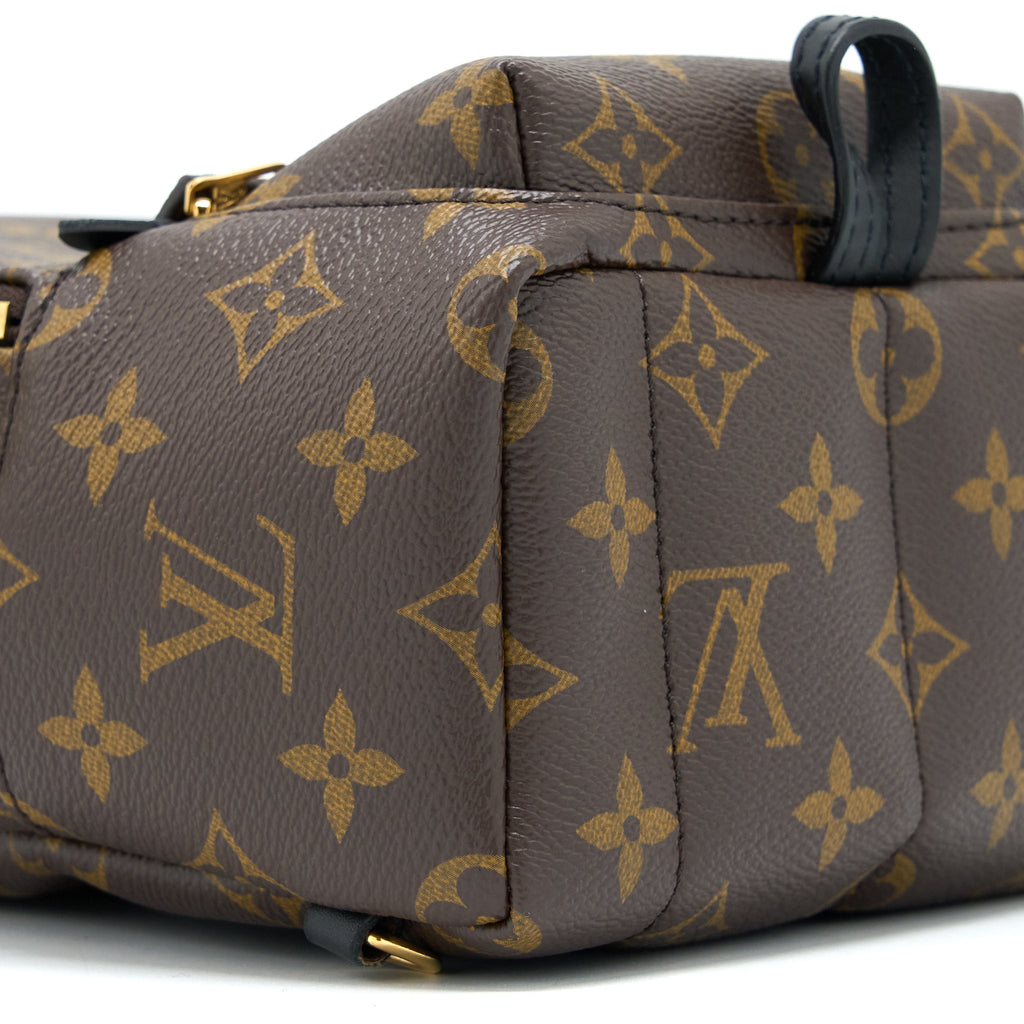 PALM SPRINGS MINI BACKPACK NEW VERSION MONOGRAM CANVAS GHW