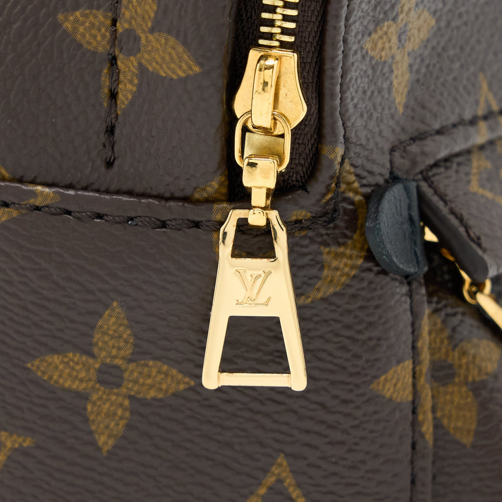 PALM SPRINGS MINI BACKPACK NEW VERSION MONOGRAM CANVAS GHW