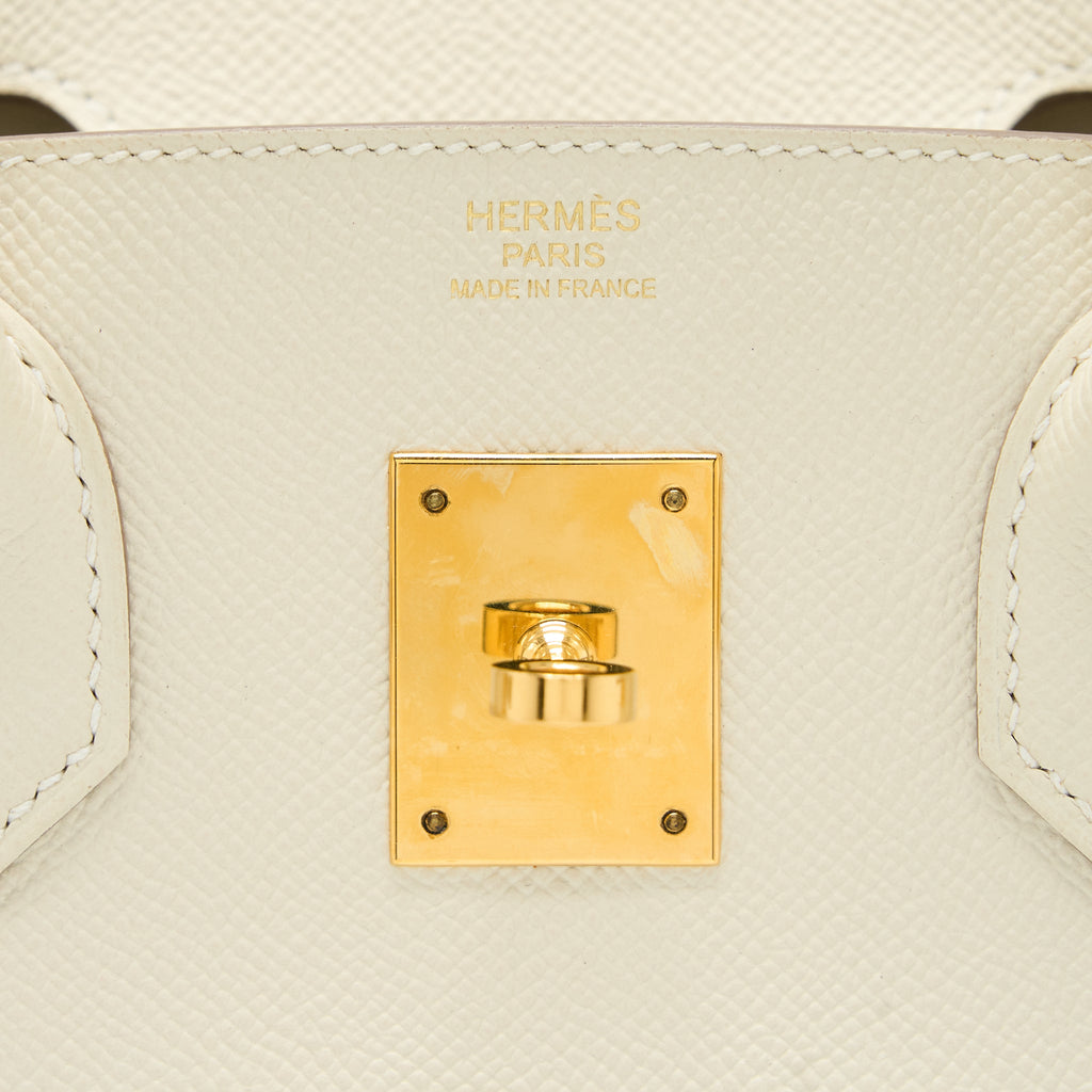 HERMES BIRKIN 30 EPSOM CRAIE GHW