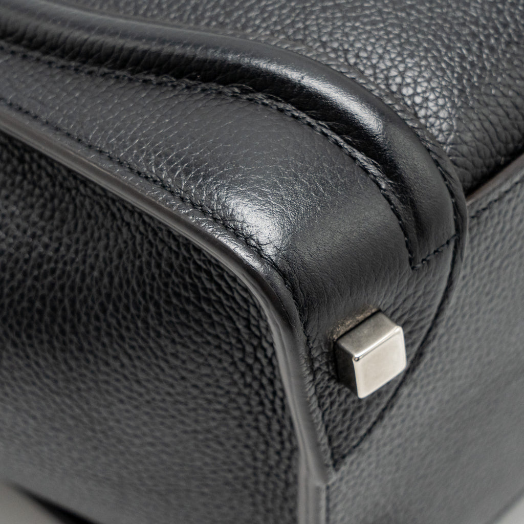 MICRO LUGGAGE BAG CALFSKIN BLACK SHW