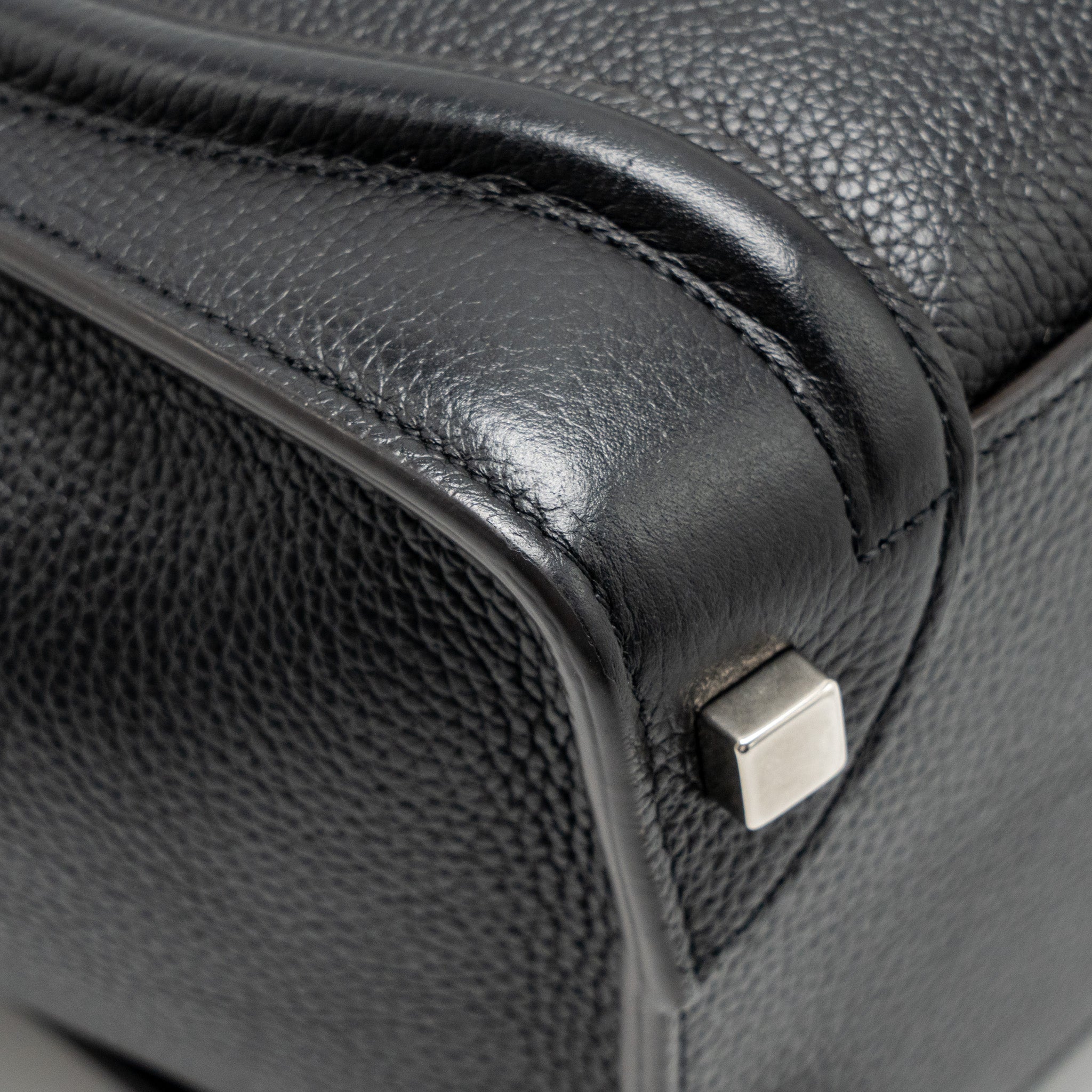 MICRO LUGGAGE BAG CALFSKIN BLACK SHW