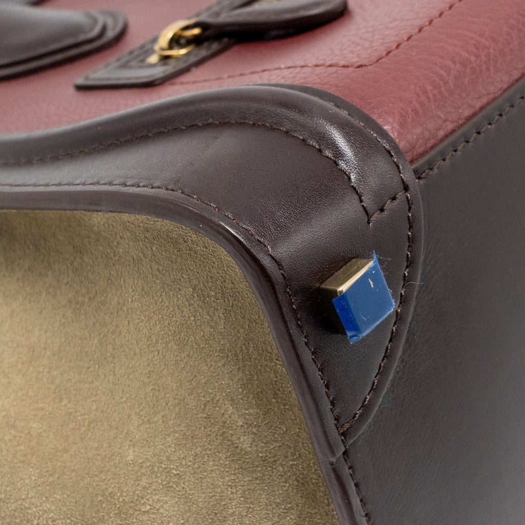 MICRO LUGGAGE BAG LEATHER MULTICOLOR
