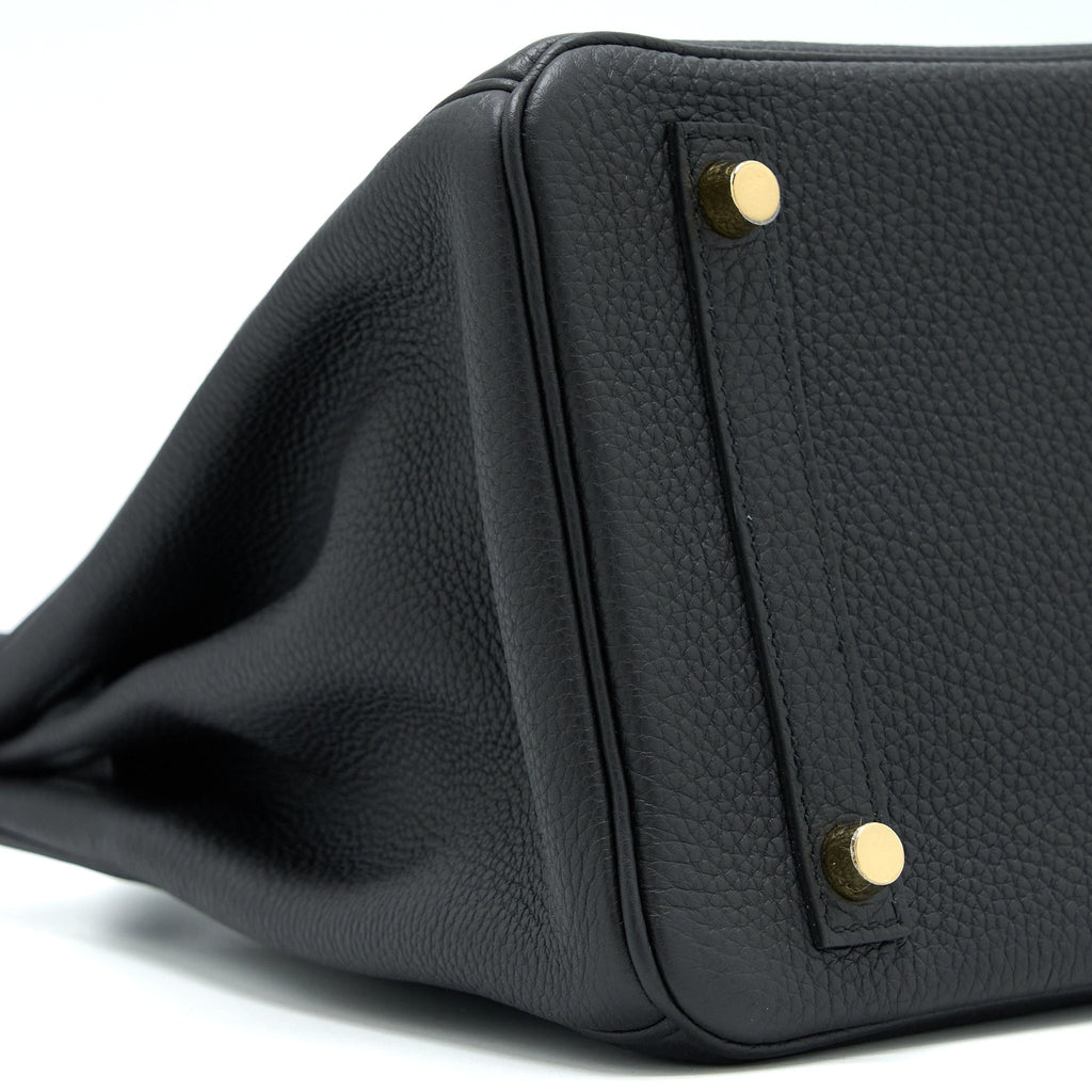 HERMES BIRKIN 30 TOGO BLACK GHW