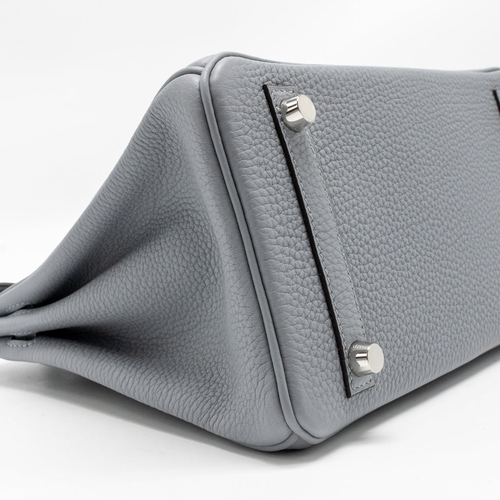 HERMES BIRKIN 25 TOGO GRIS PANTIN SHW