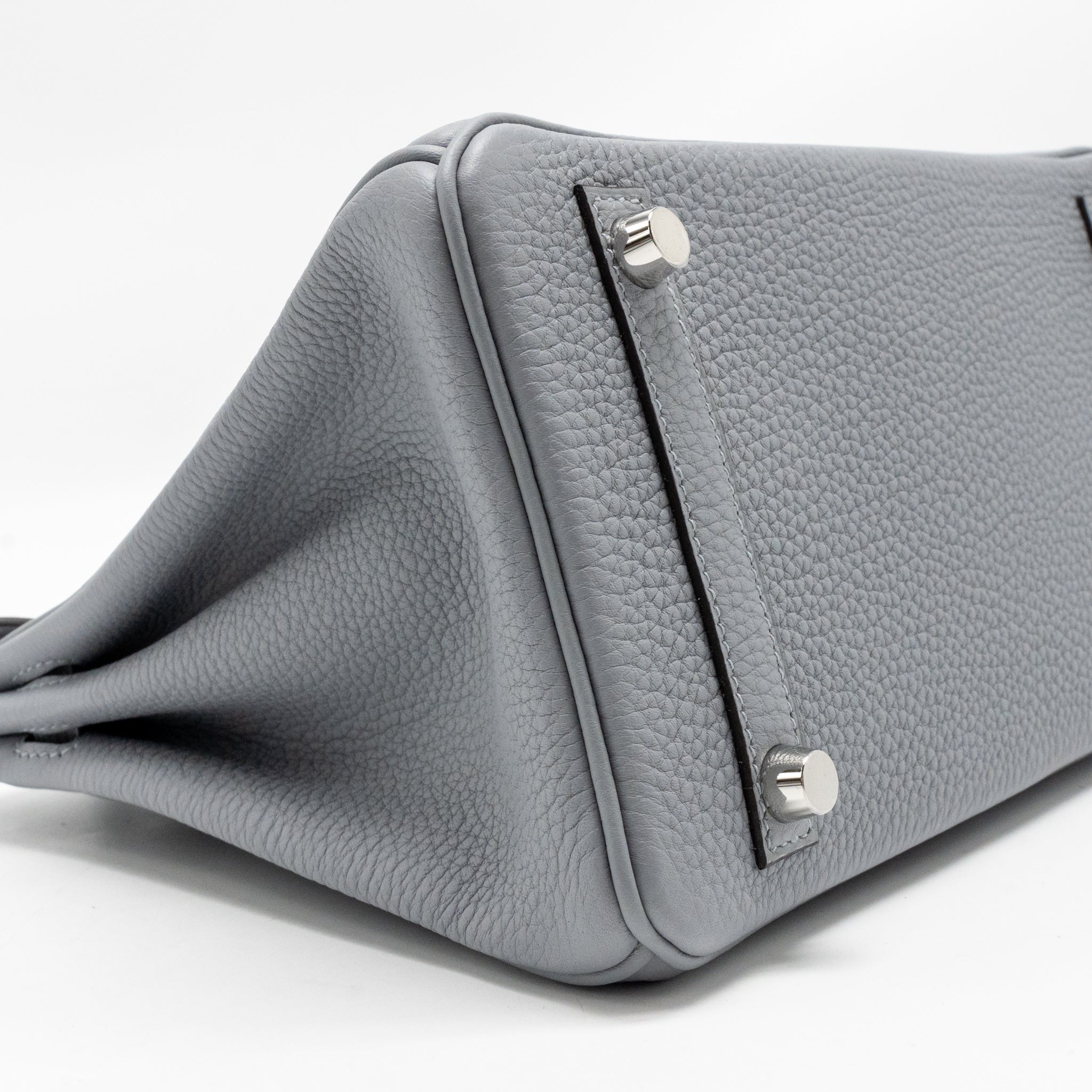 HERMES BIRKIN 25 TOGO GRIS PANTIN SHW
