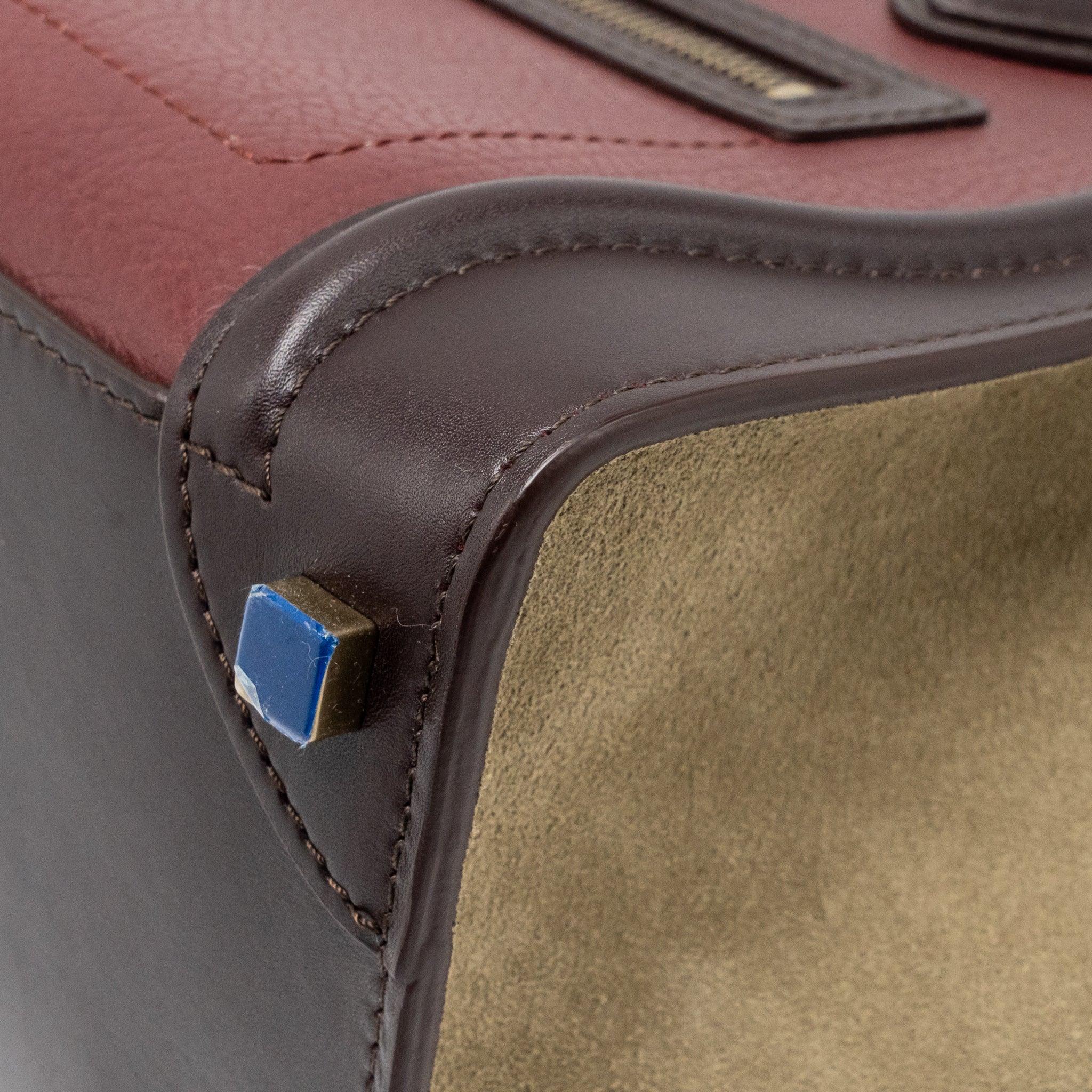 MICRO LUGGAGE BAG LEATHER MULTICOLOR