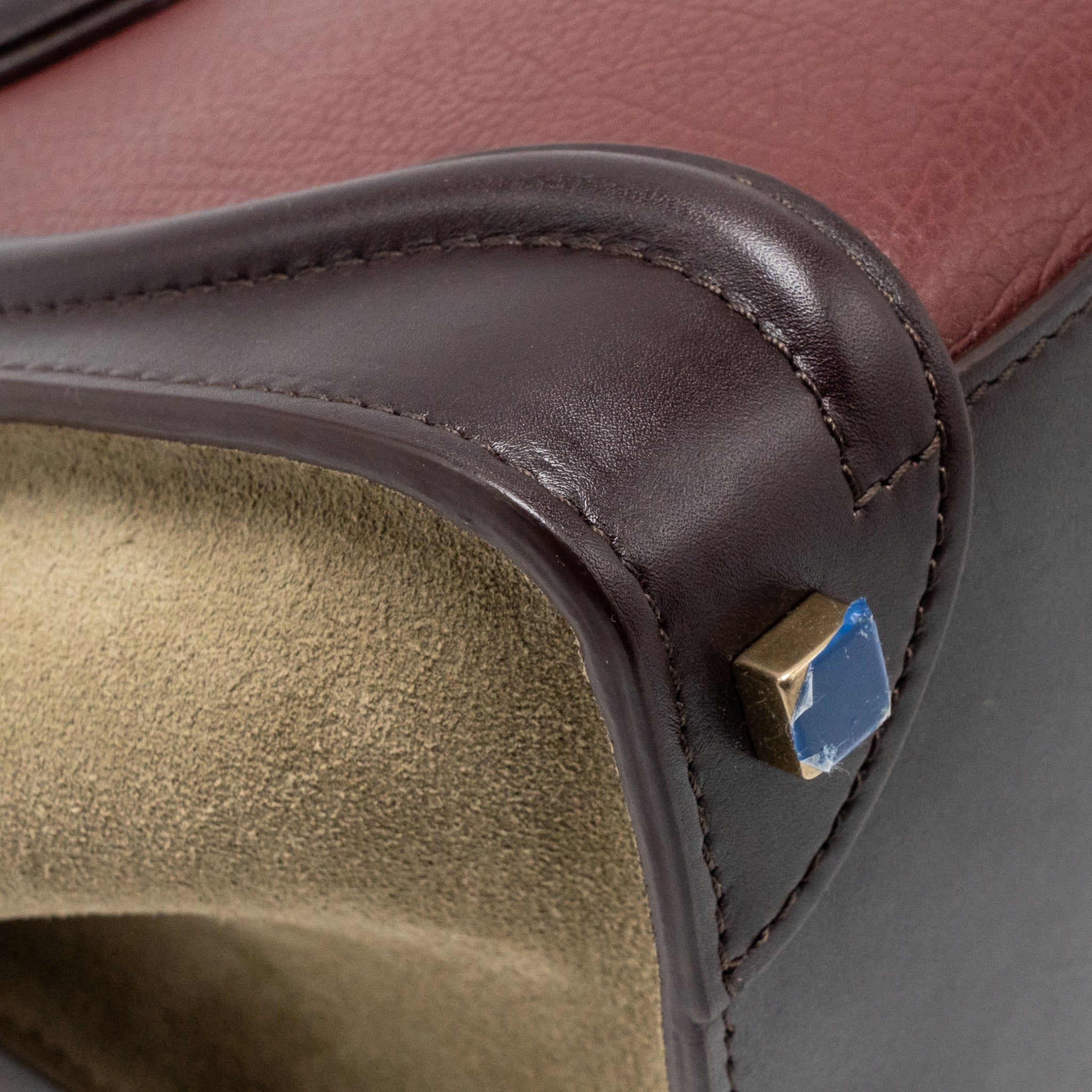 MICRO LUGGAGE BAG LEATHER MULTICOLOR