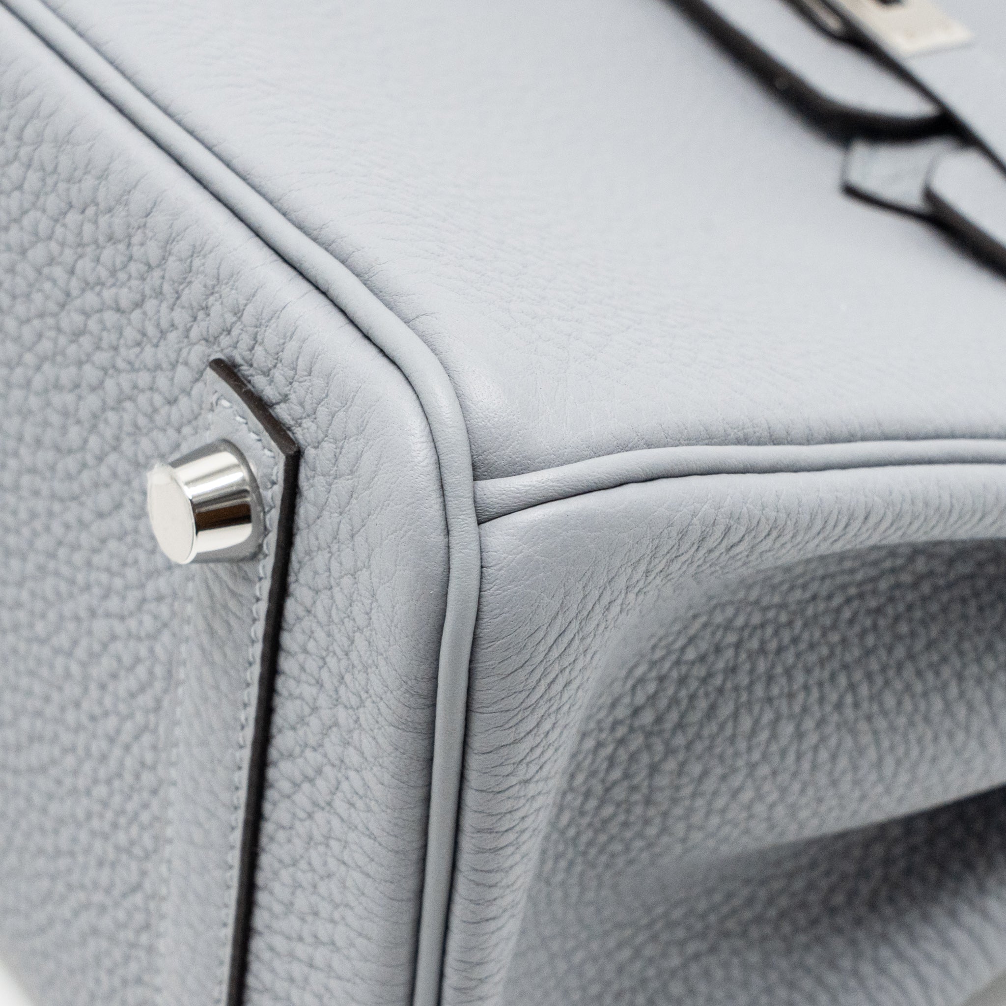 HERMES BIRKIN 25 TOGO GRIS PANTIN SHW