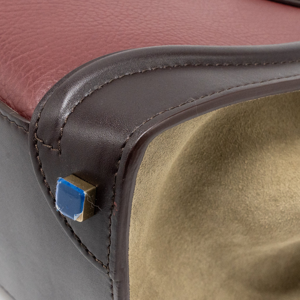 MICRO LUGGAGE BAG LEATHER MULTICOLOR