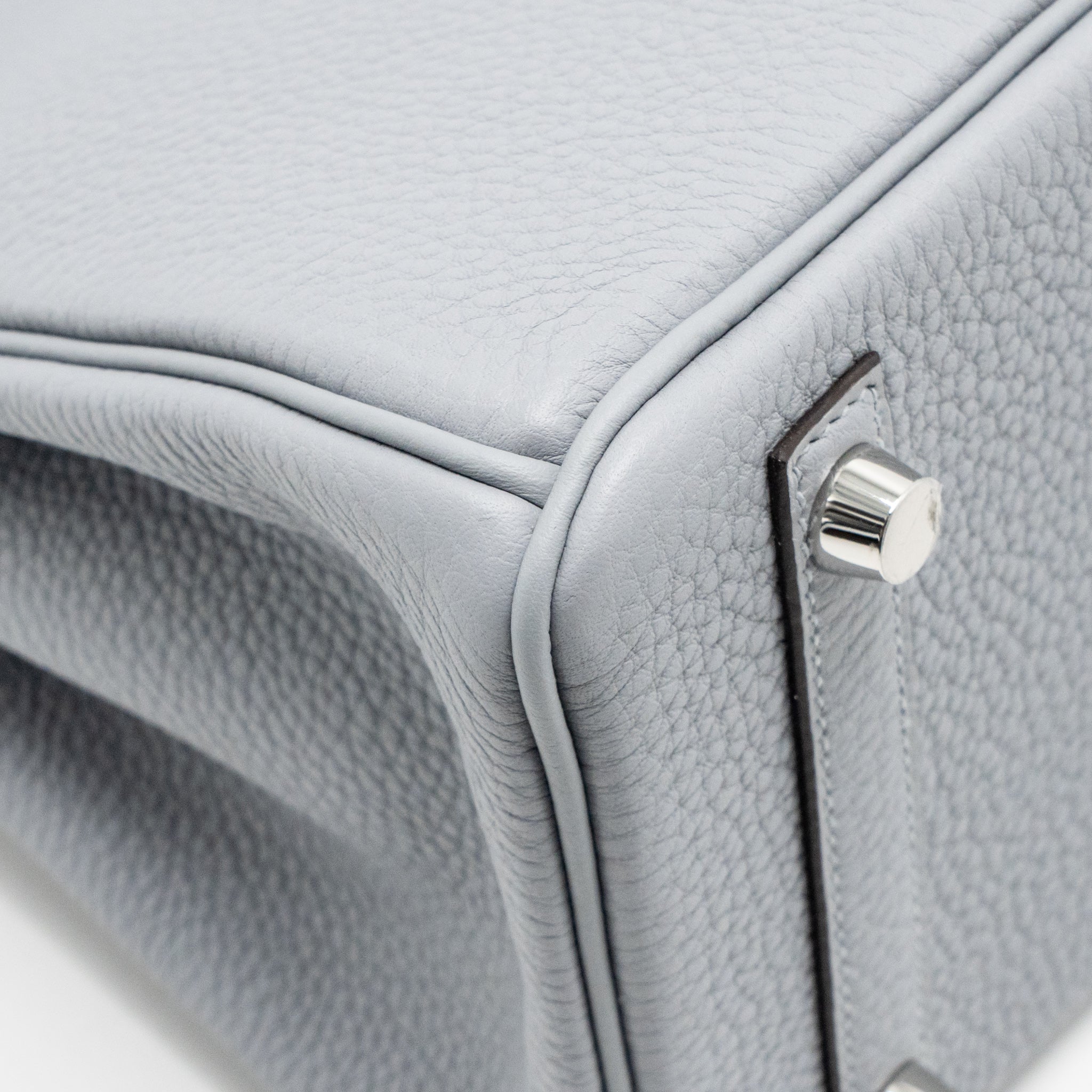HERMES BIRKIN 25 TOGO GRIS PANTIN SHW