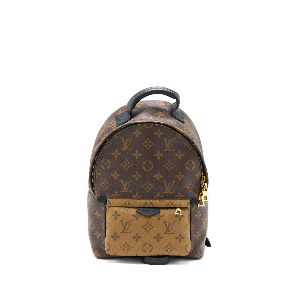PALM SPRING BACKPACK PM MONOGRAM REVERSE CANVAS GHW