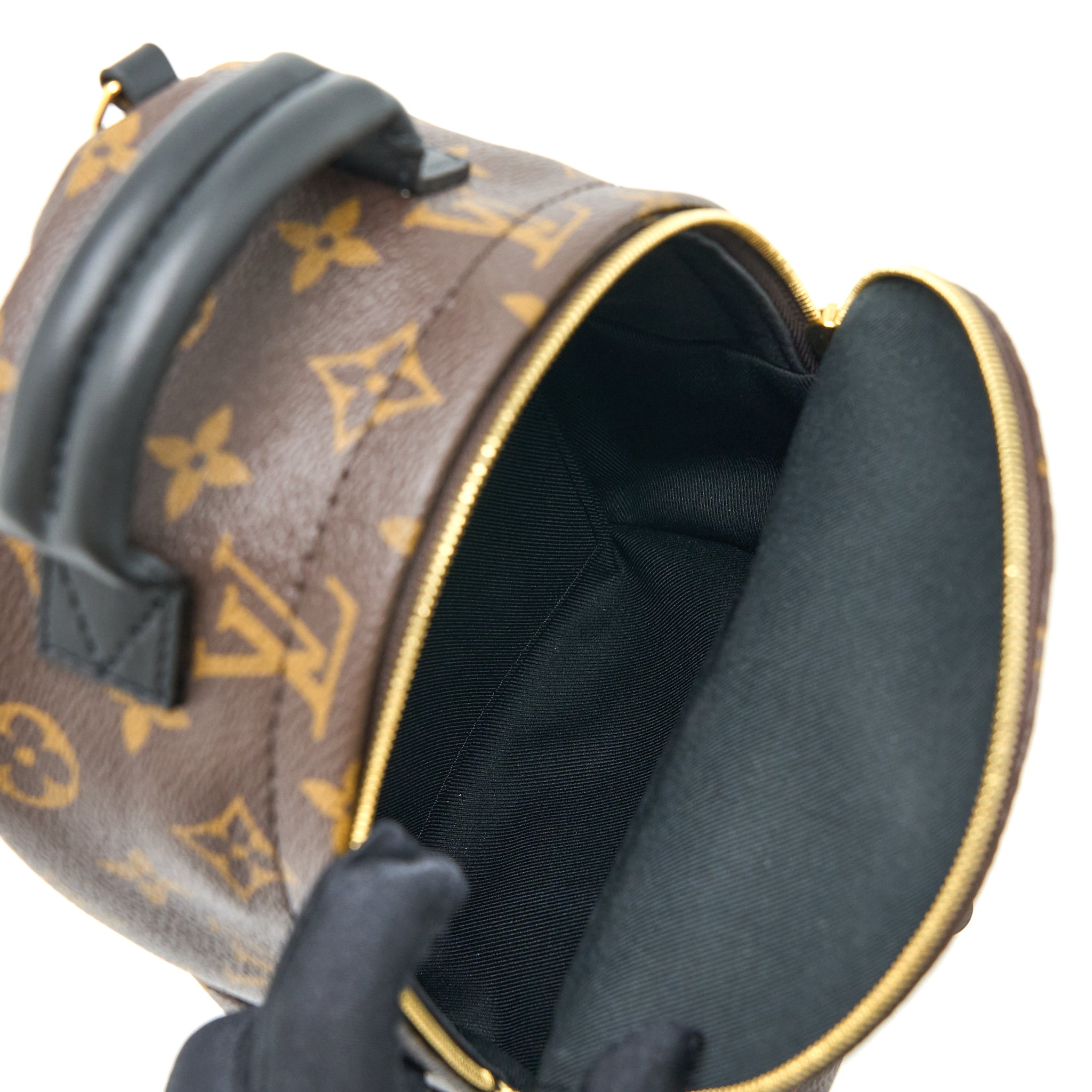 PALM SPRING MINI BACKPACK MONOGRAM CANVAS GHW (NEW VERSION)