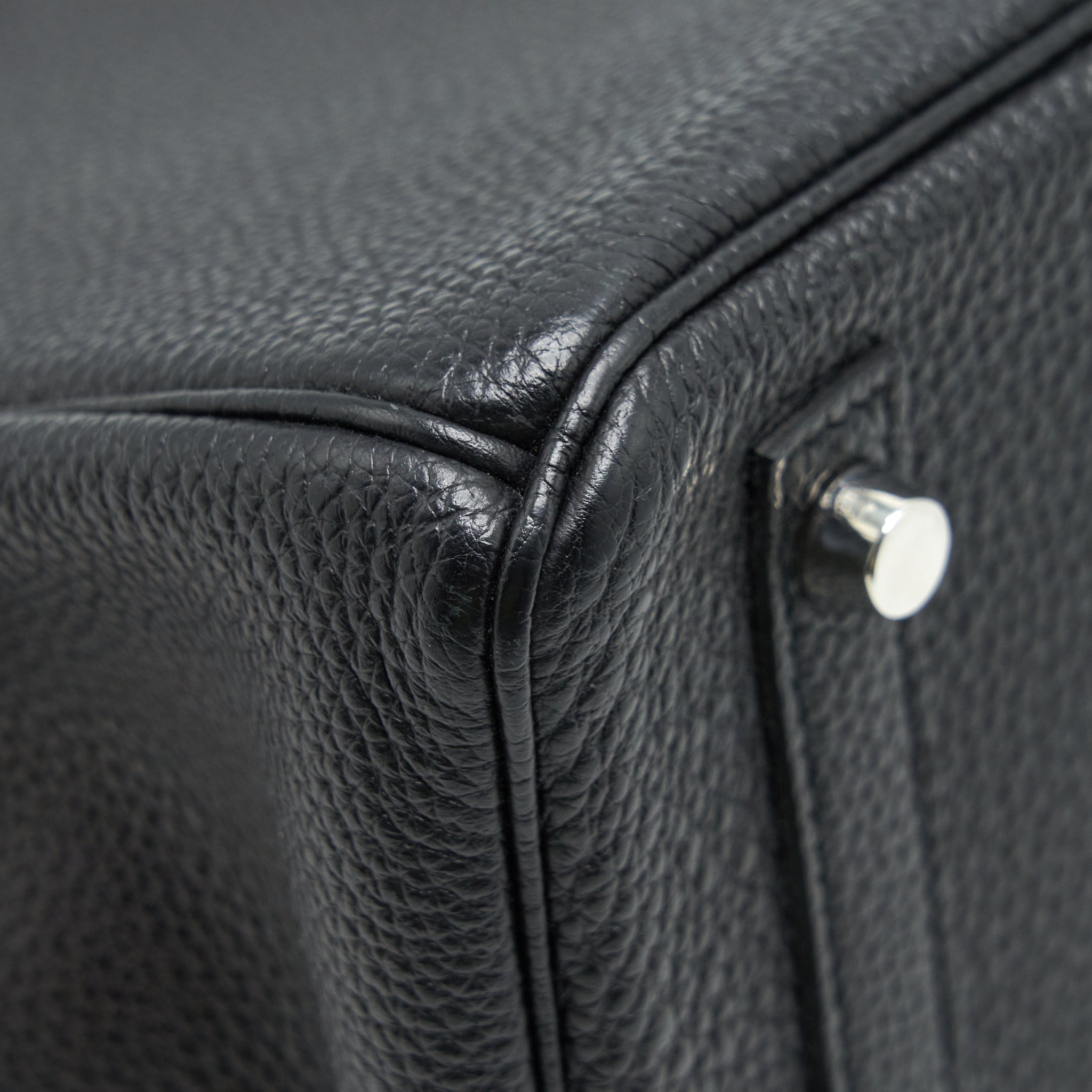 HERMES BIRKIN 30 TOGO BLACK SHW