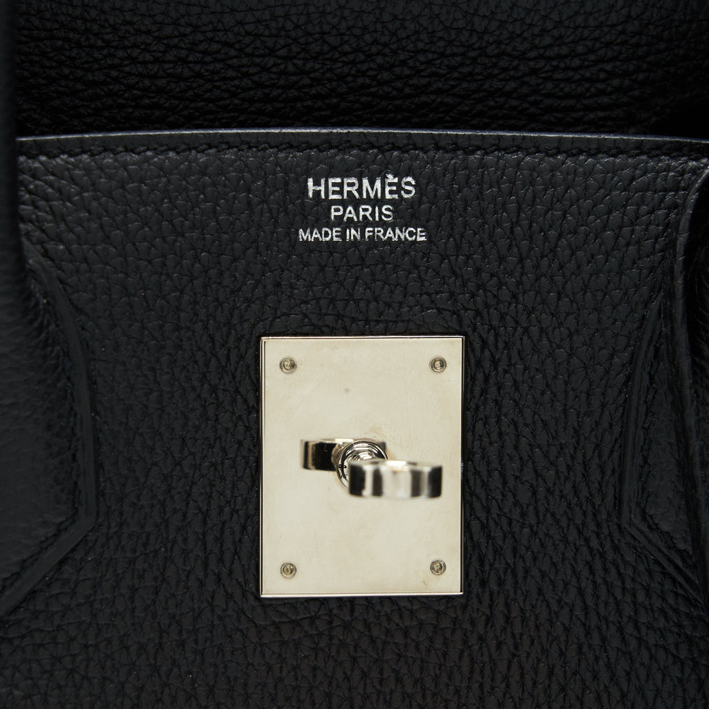 HERMES BIRKIN 30 TOGO BLACK SHW