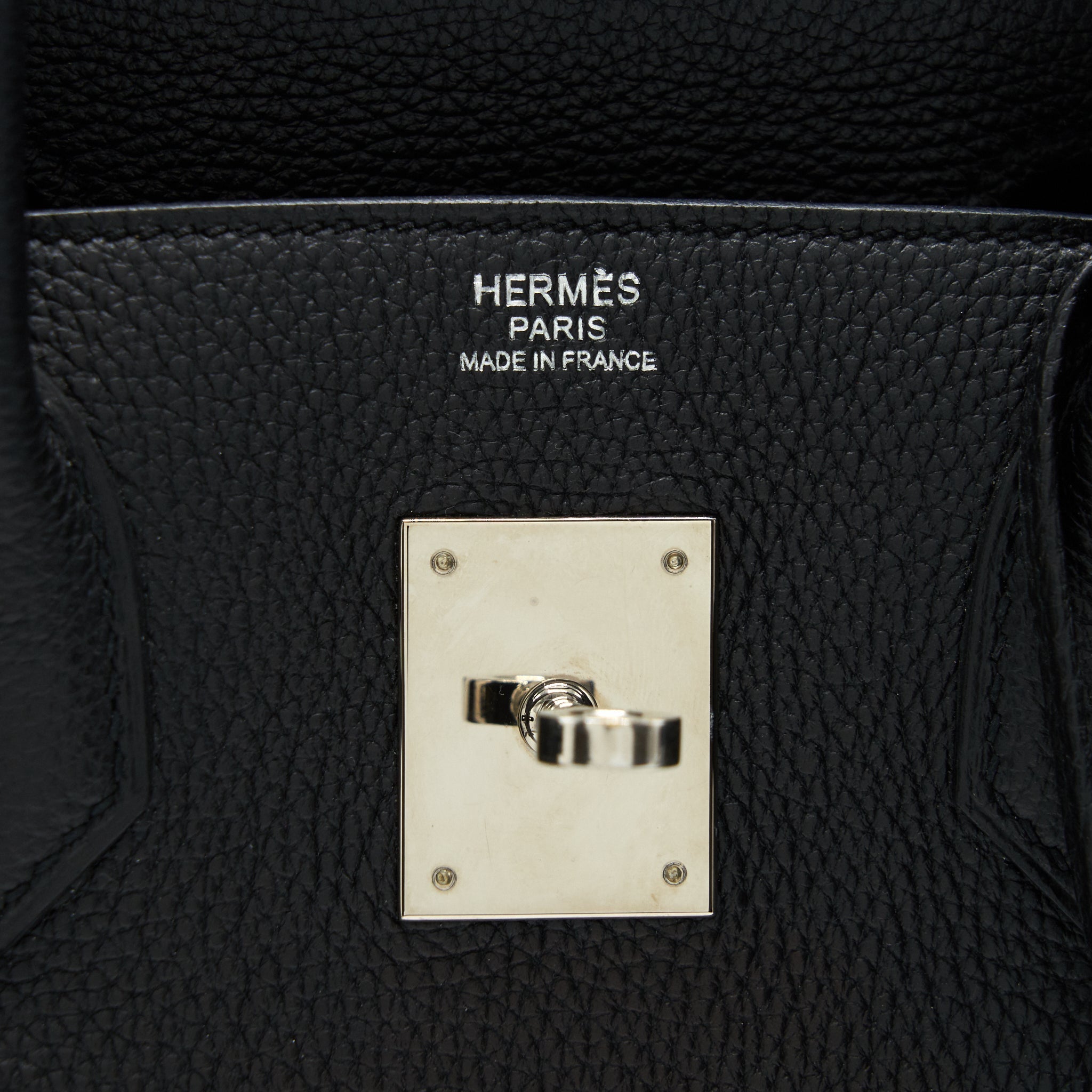 HERMES BIRKIN 30 TOGO BLACK SHW
