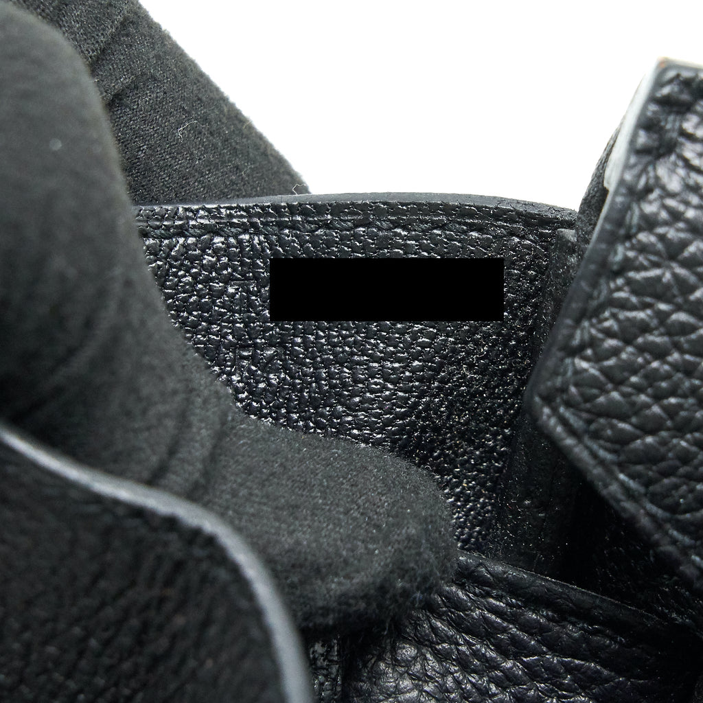HERMES BIRKIN 30 TOGO BLACK SHW