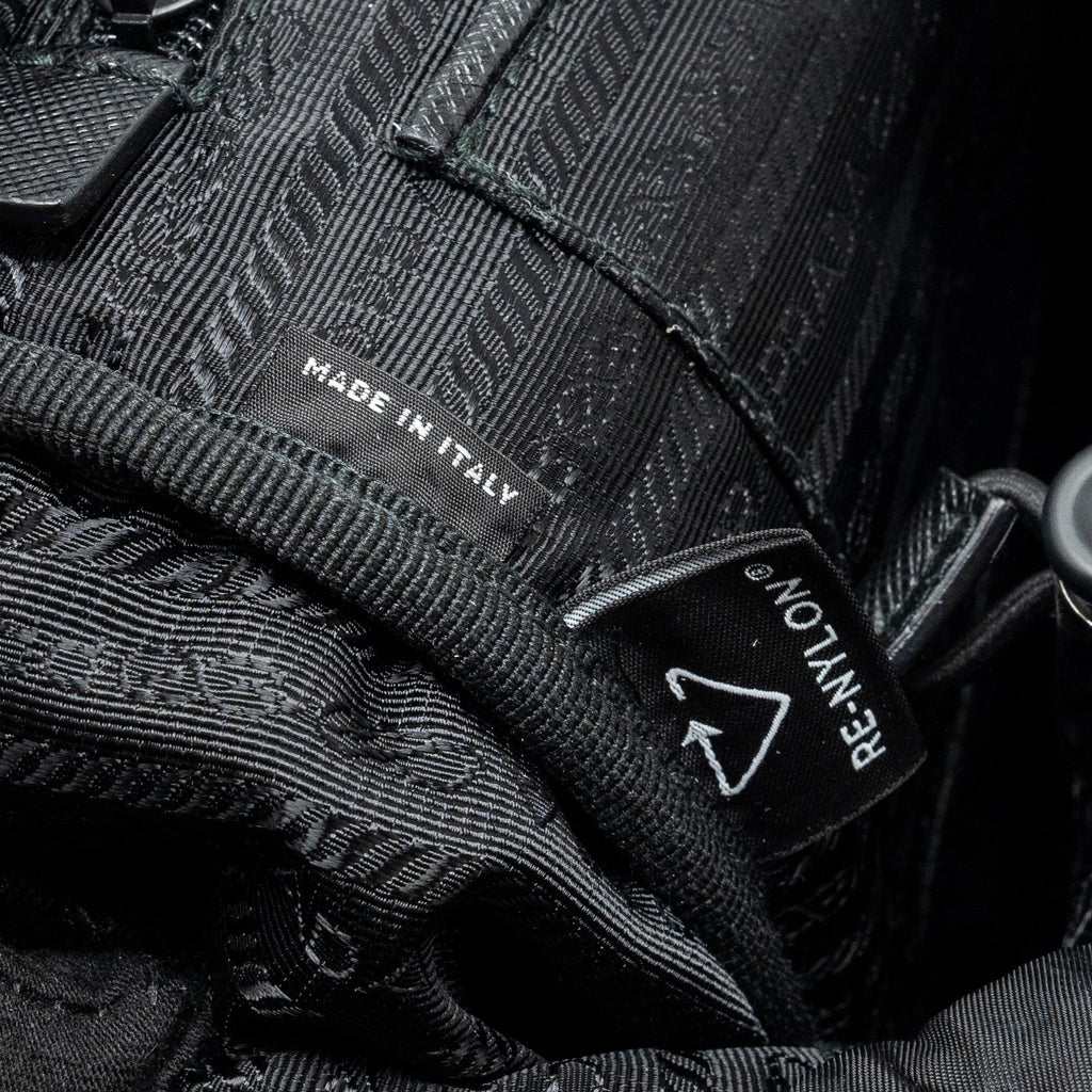BACKPACK RE-NYLON/SAFFIANO BLACK SHW