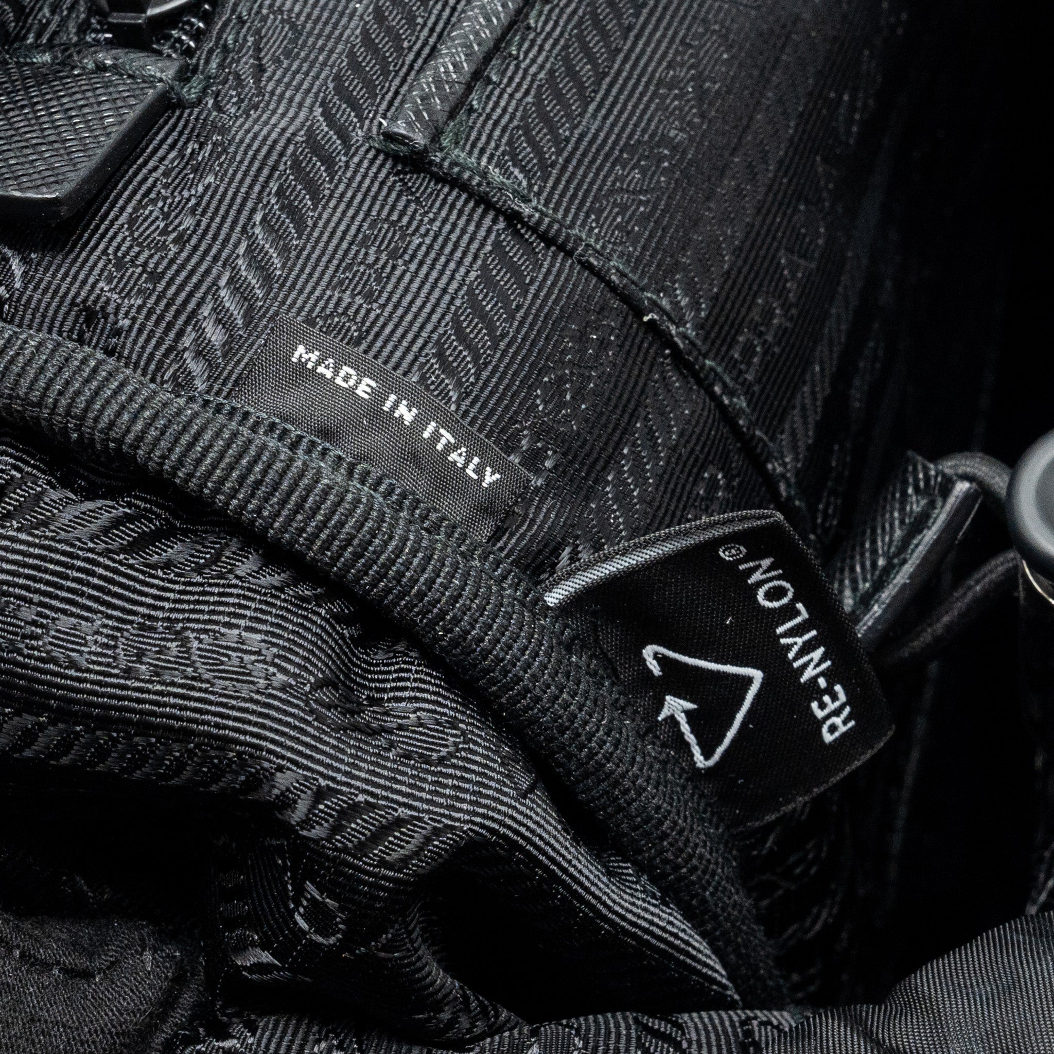 BACKPACK RE-NYLON/SAFFIANO BLACK SHW