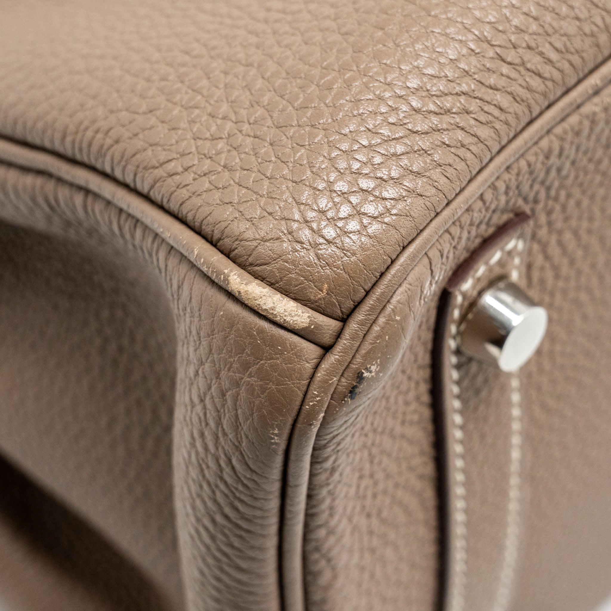 HERMES BIRKIN 30 TOGO ETOUPE SHW