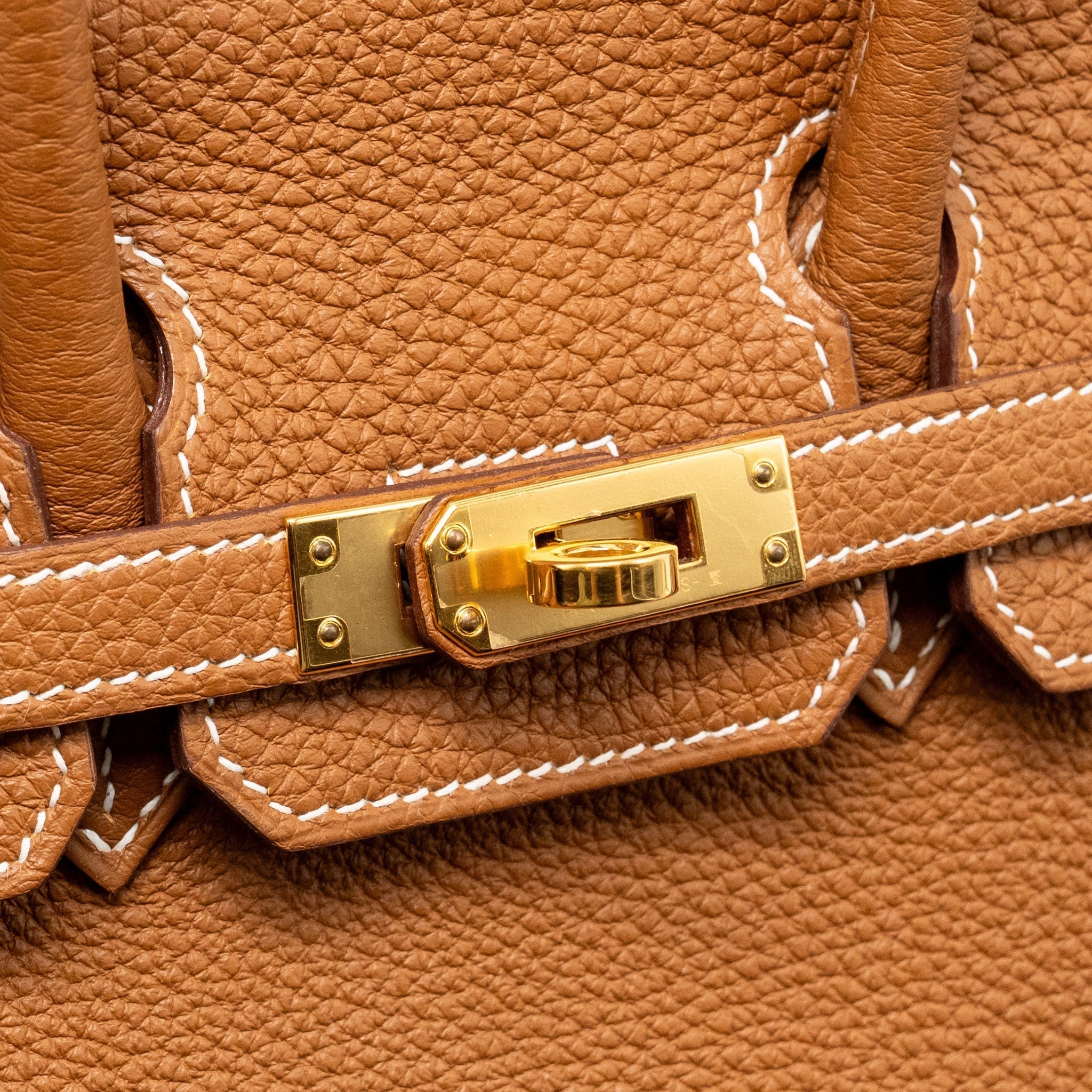 HERMES BIRKIN25 TOGO GOLD GHW