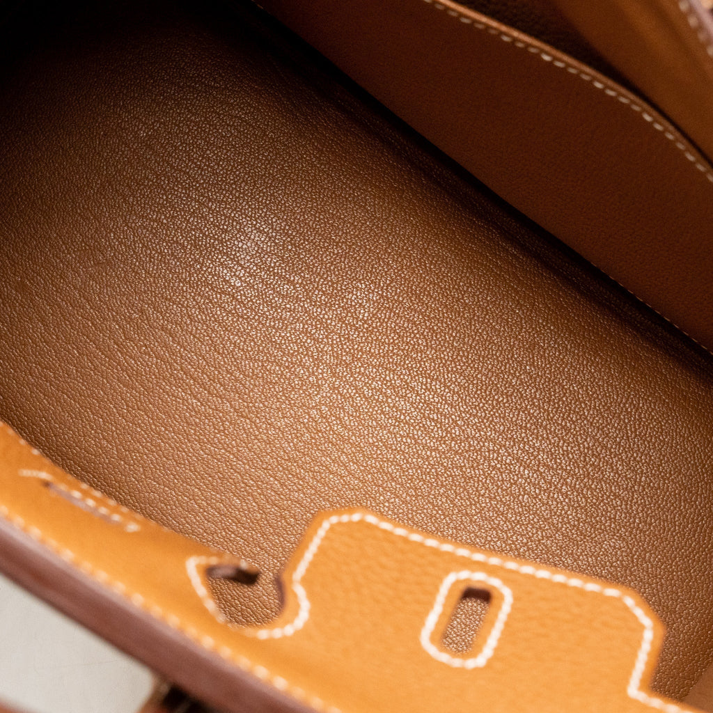 HERMES BIRKIN25 TOGO GOLD GHW