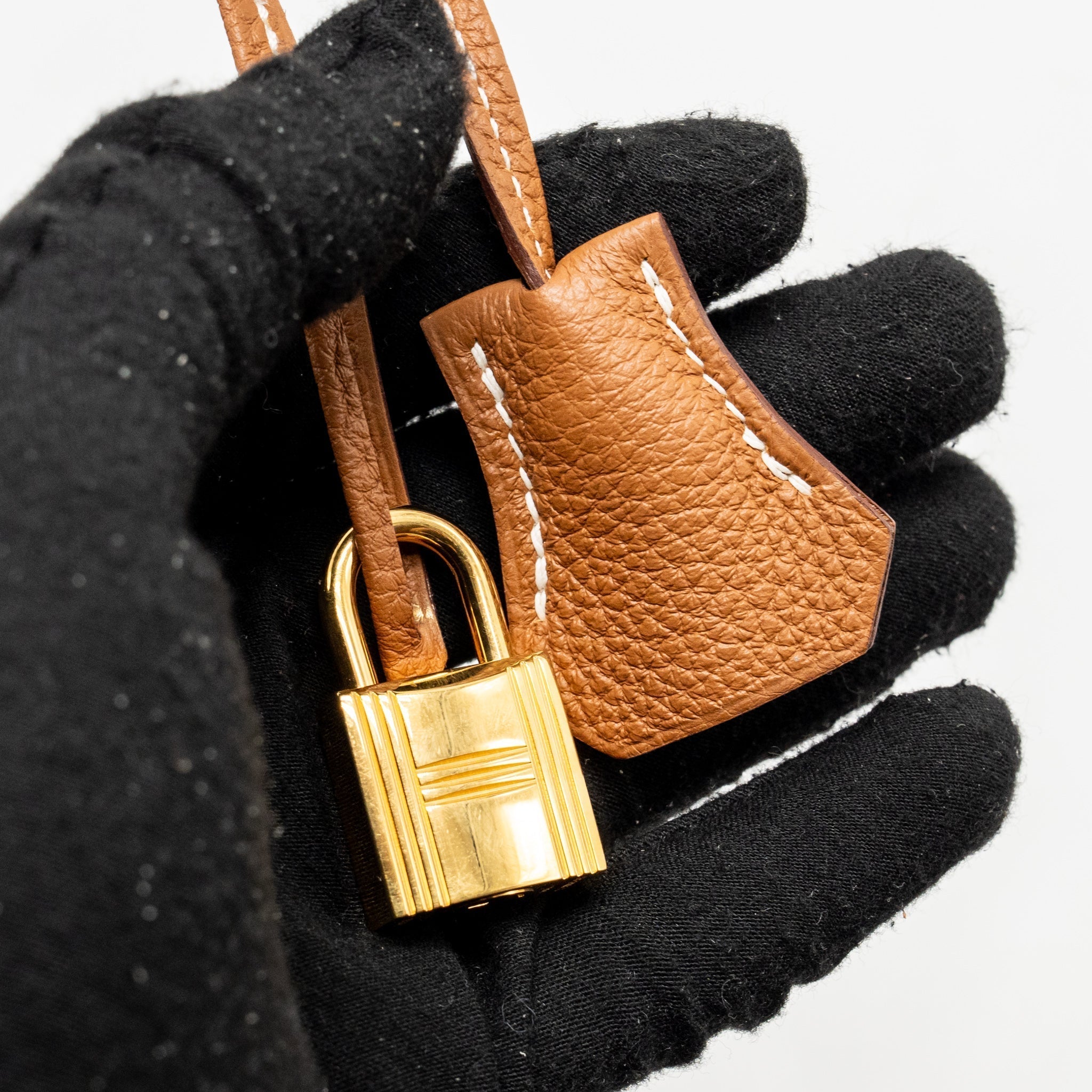 HERMES BIRKIN25 TOGO GOLD GHW
