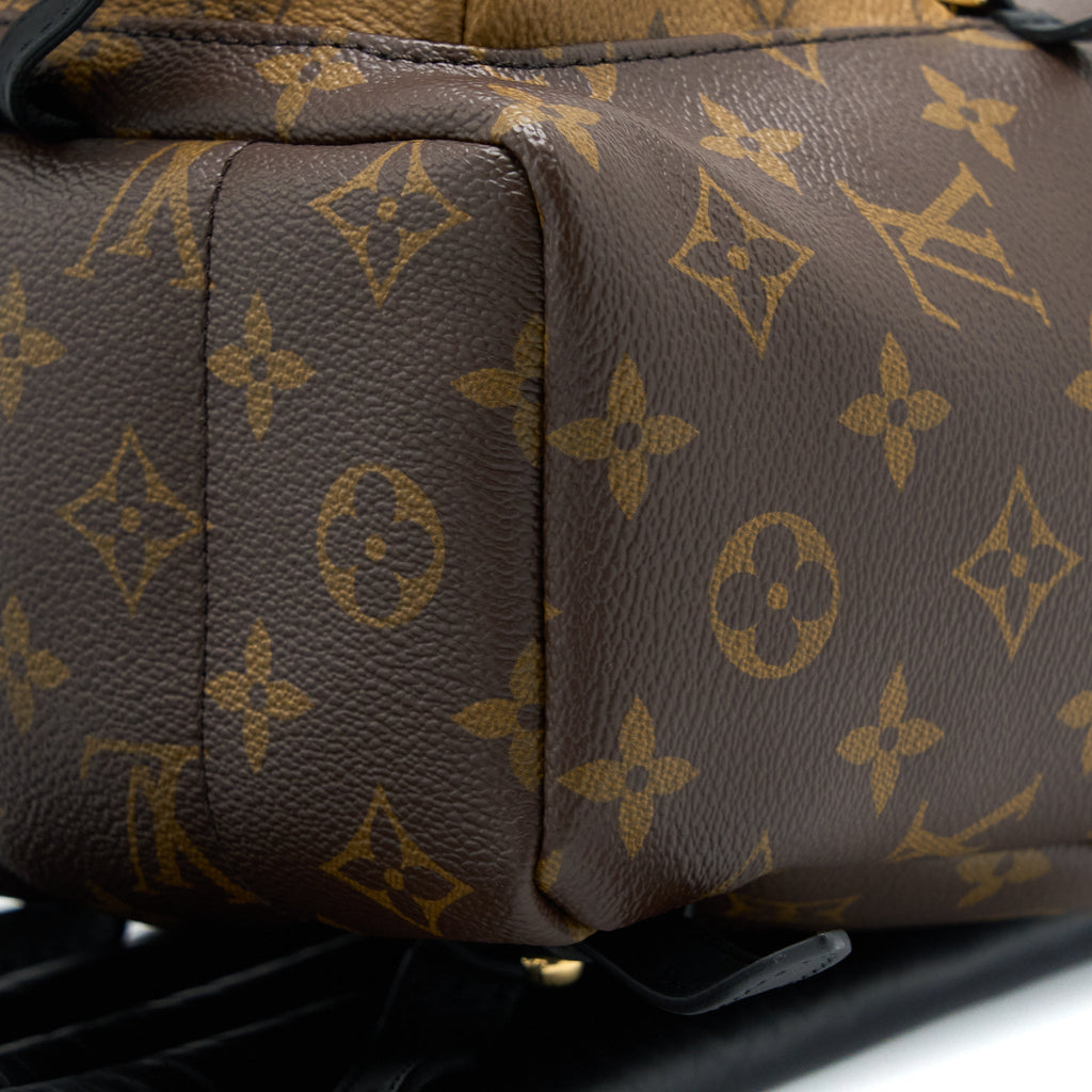 PALM SPRING BACKPACK PM MONOGRAM REVERSE CANVAS GHW