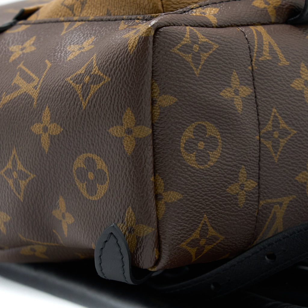 PALM SPRING BACKPACK PM MONOGRAM REVERSE CANVAS GHW