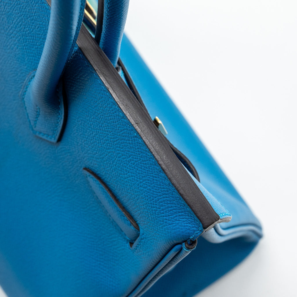 HERMES BIRKIN 30 EPSOM BLUE GHW
