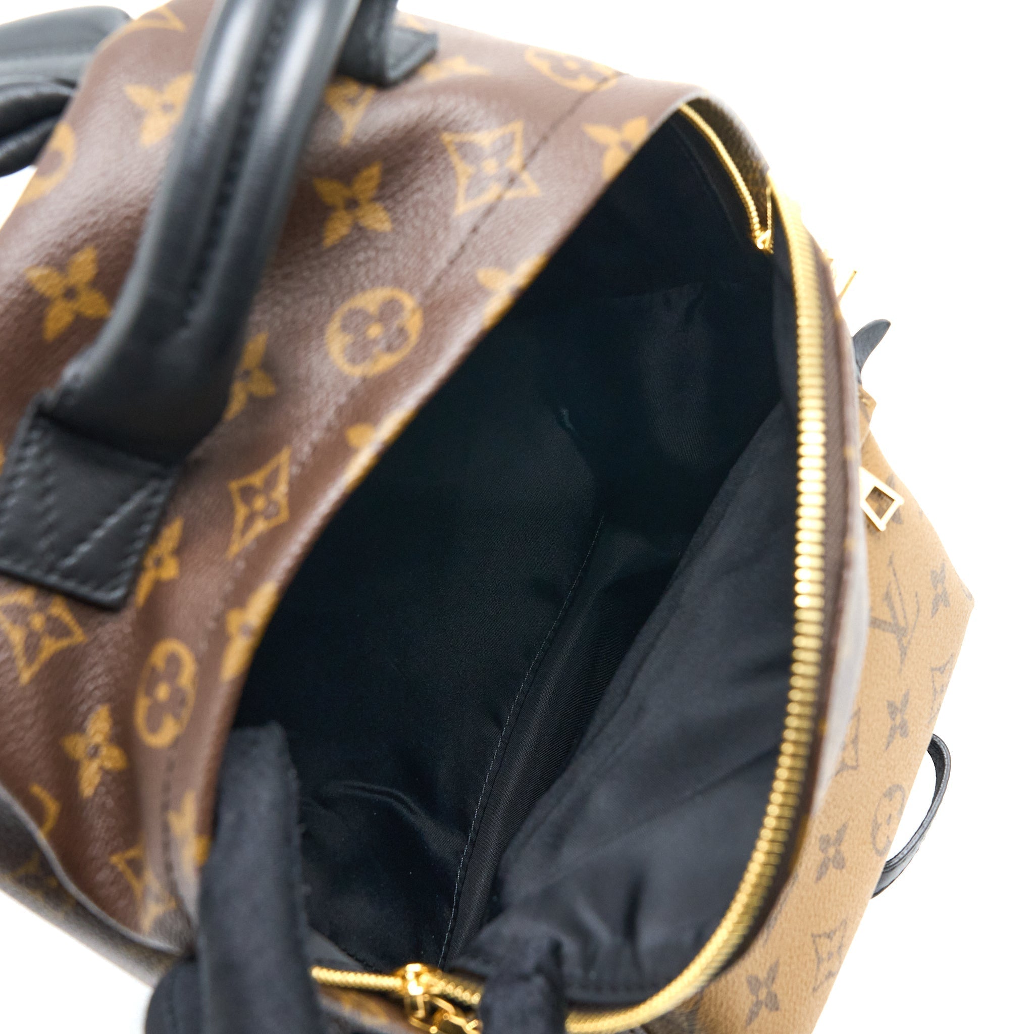 PALM SPRING BACKPACK PM MONOGRAM REVERSE CANVAS GHW