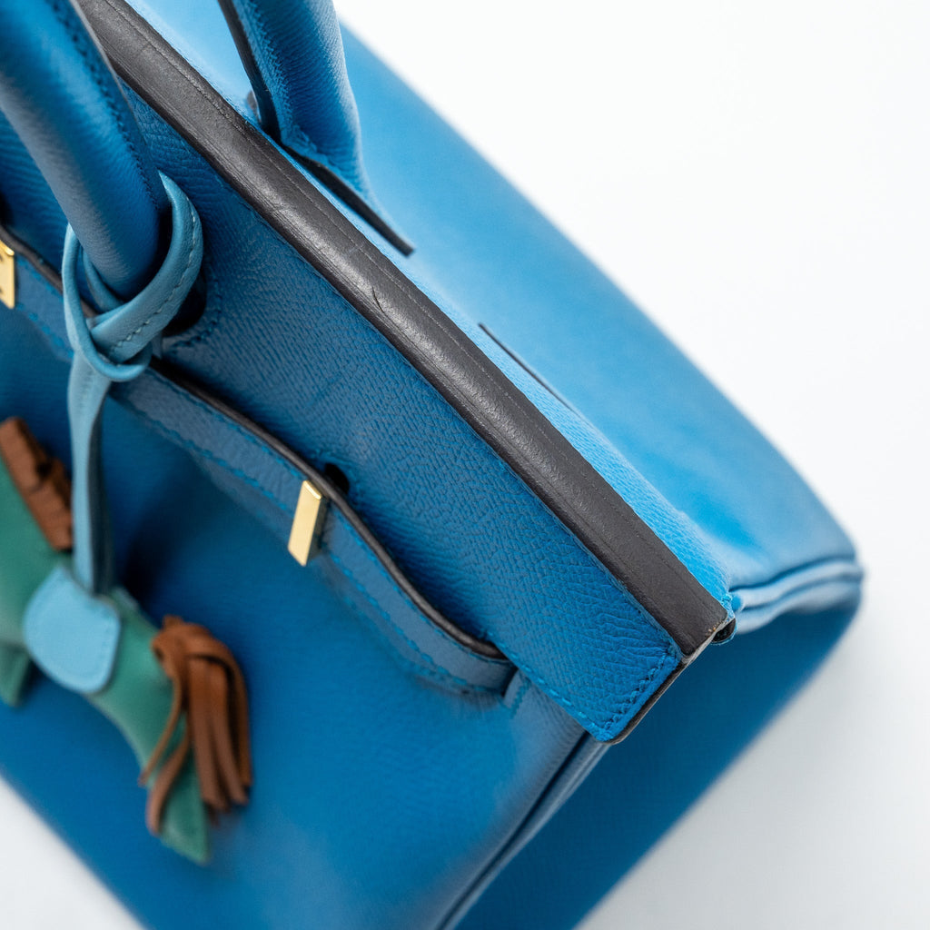 HERMES BIRKIN 30 EPSOM BLUE GHW
