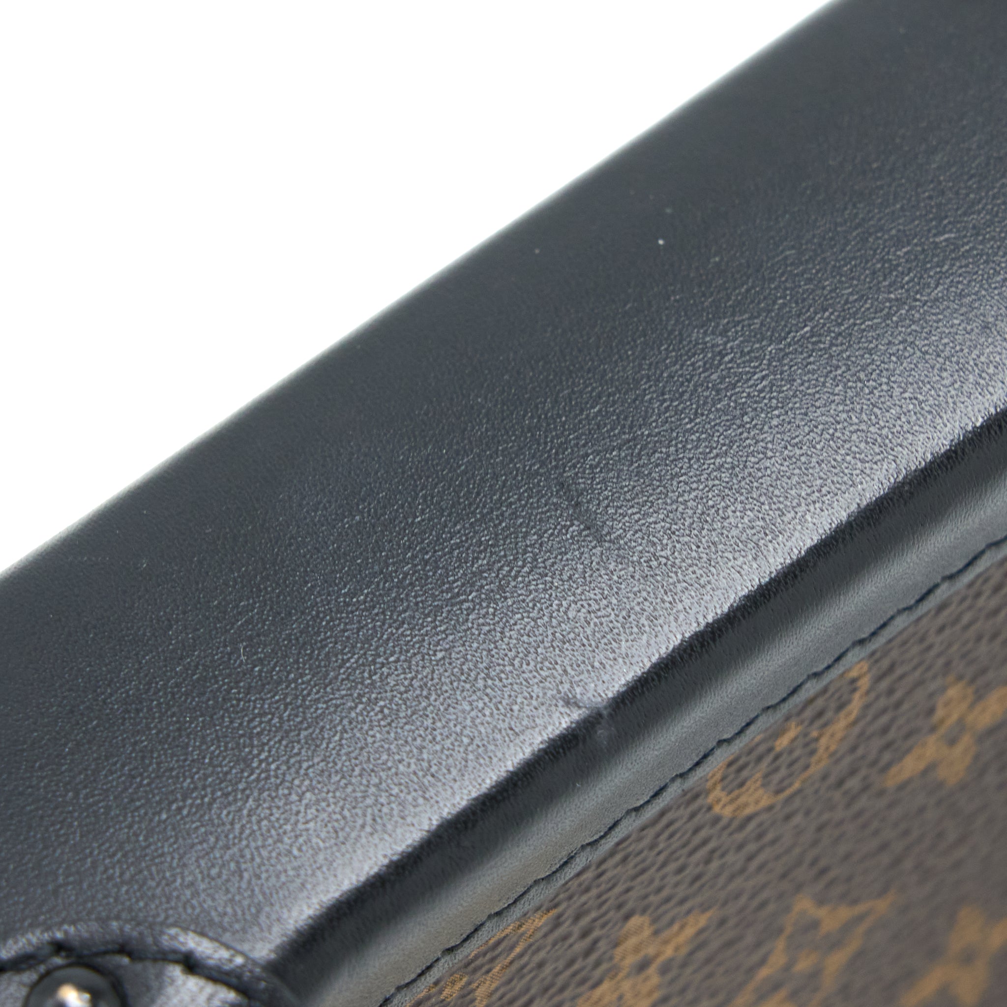 VERTICAL TRUNK POCHETTE WITH CHAIN MONOGRAM CANVAS GHW