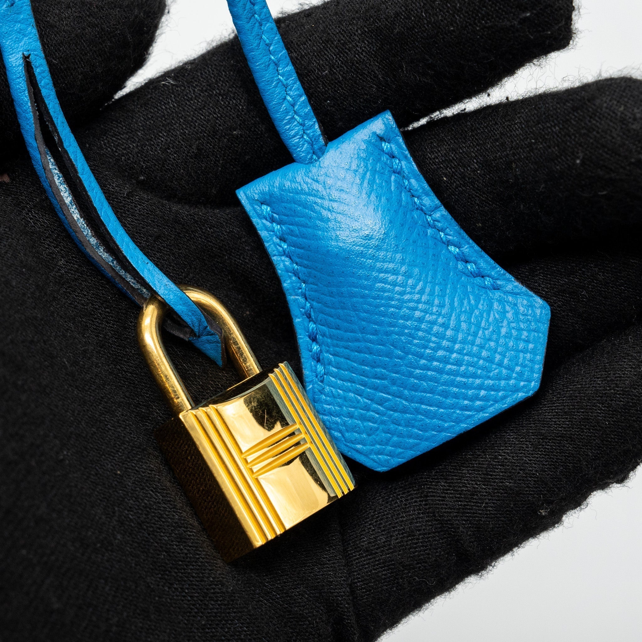 HERMES BIRKIN 30 EPSOM BLUE GHW