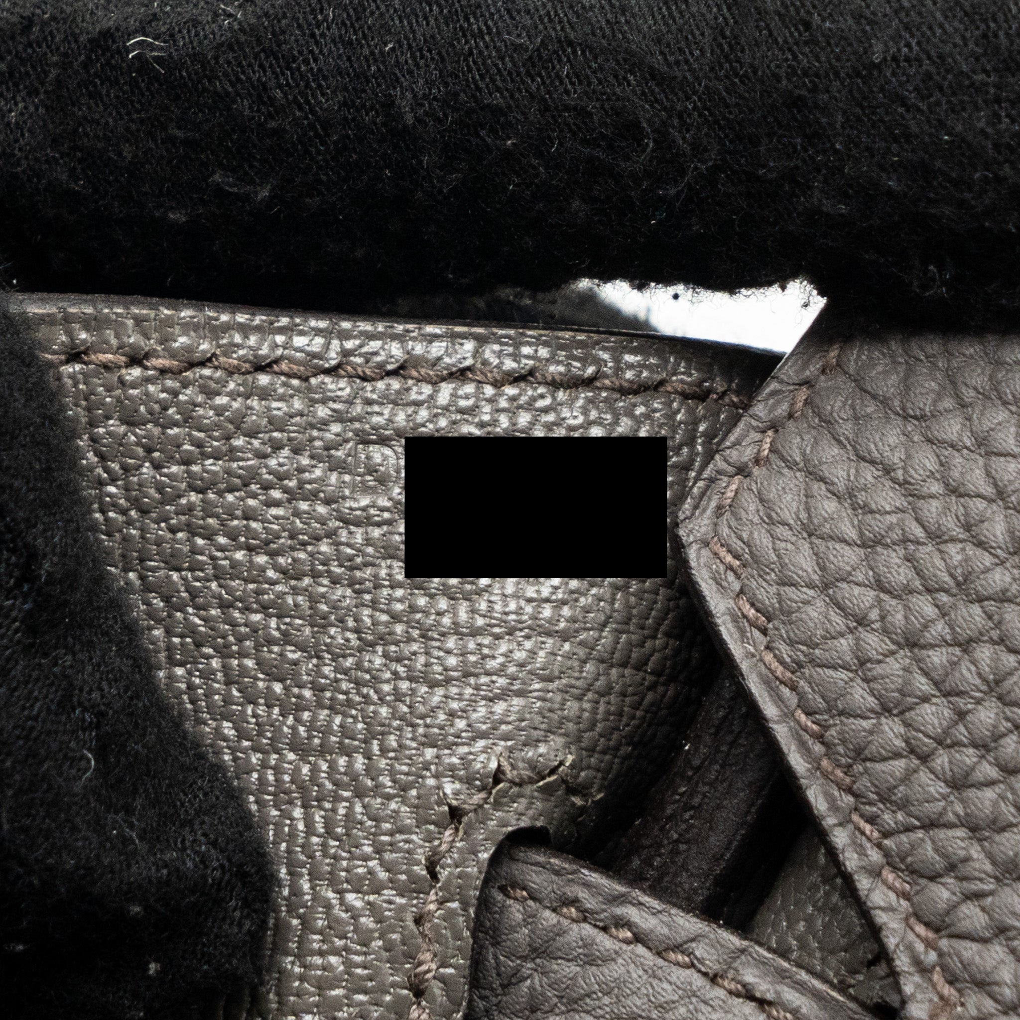 HERMES BIRKIN 30 TOGO GRIS ETAIN RGHW