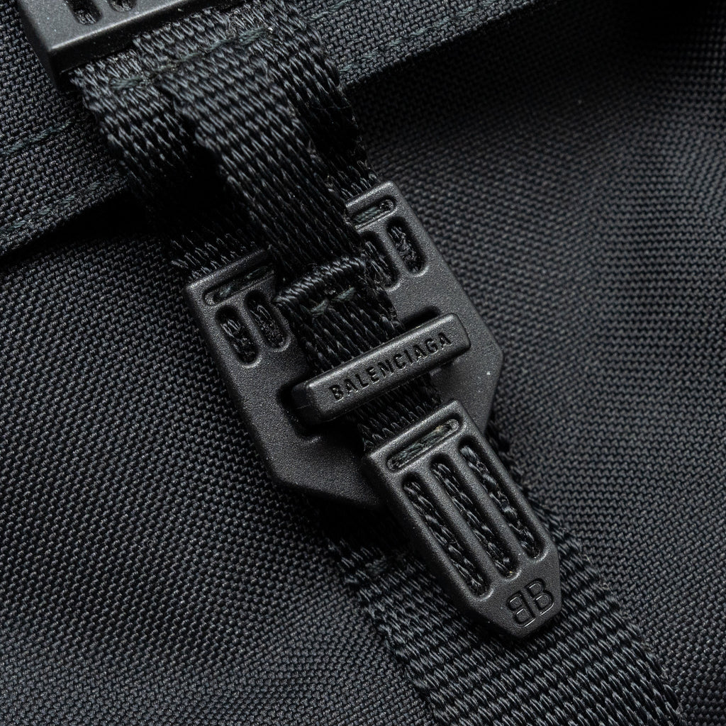 ARMY MESSENGER BAG BLACK RECYCLED NYLON BLACK/BLACK HARDWARE