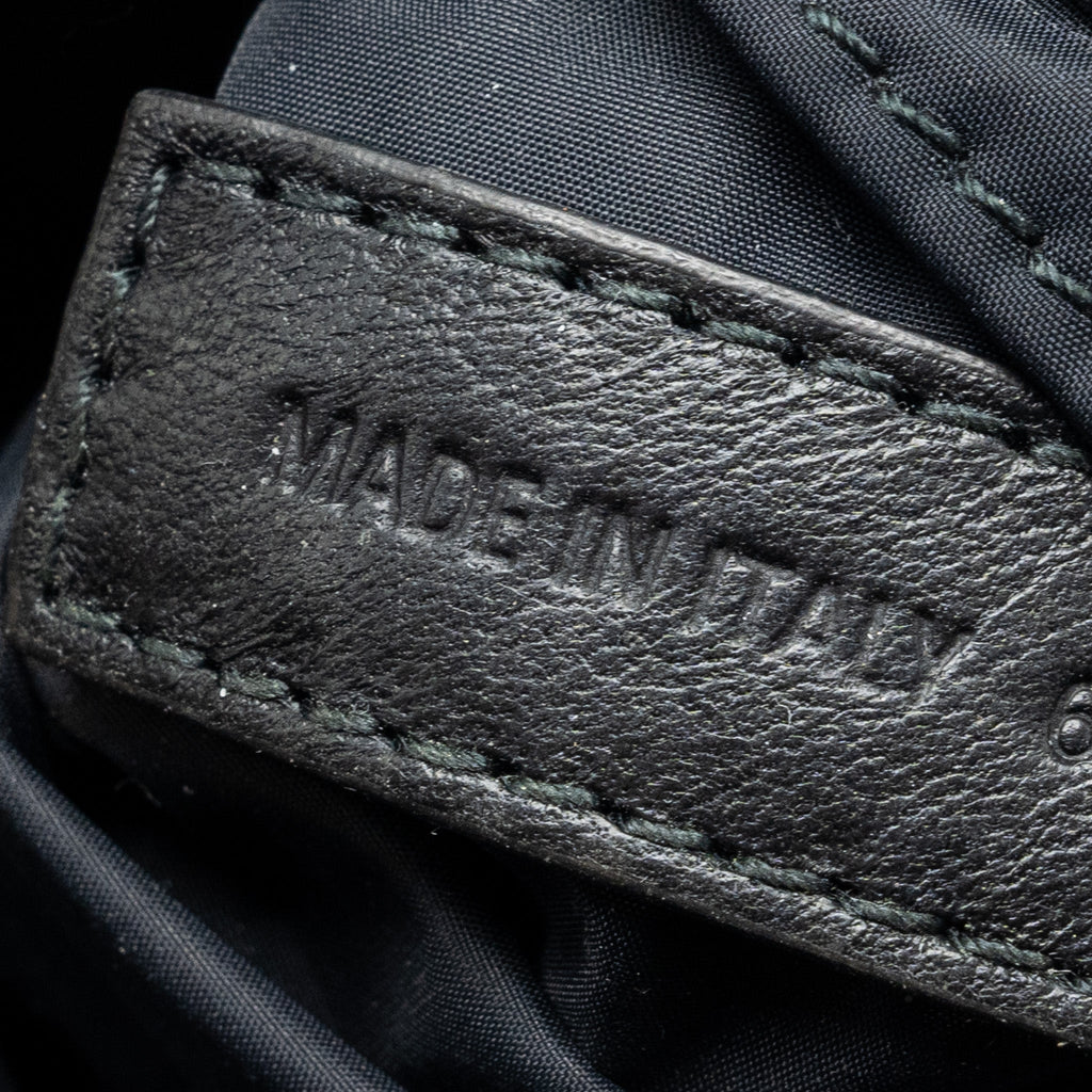 ARMY MESSENGER BAG BLACK RECYCLED NYLON BLACK/BLACK HARDWARE