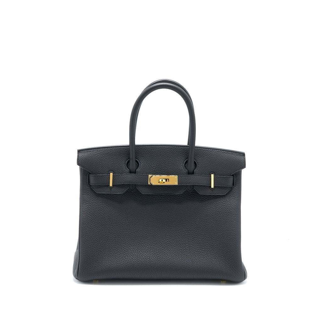 HERMES BIRKIN 30 TOGO BLACK GHW