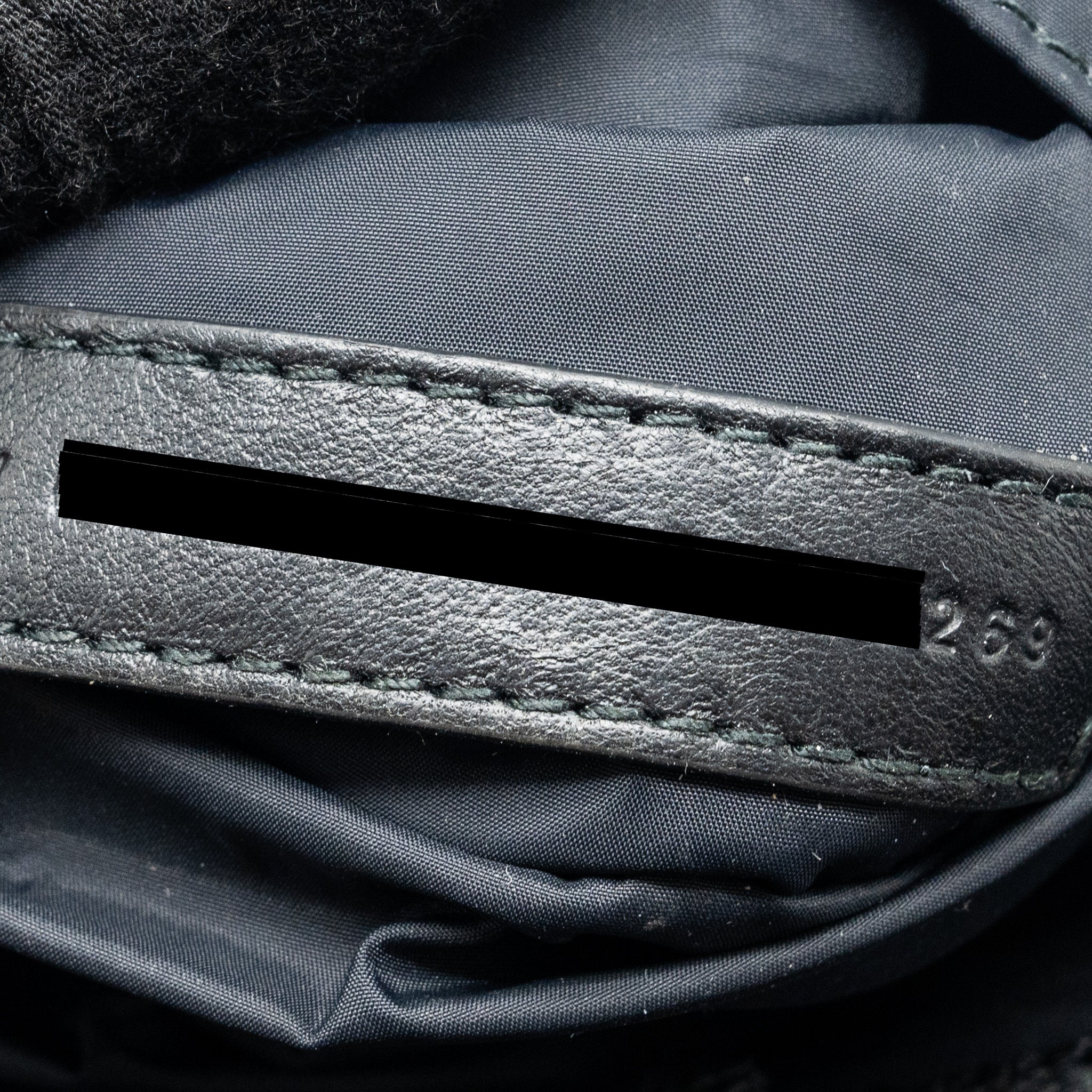 ARMY MESSENGER BAG BLACK RECYCLED NYLON BLACK/BLACK HARDWARE