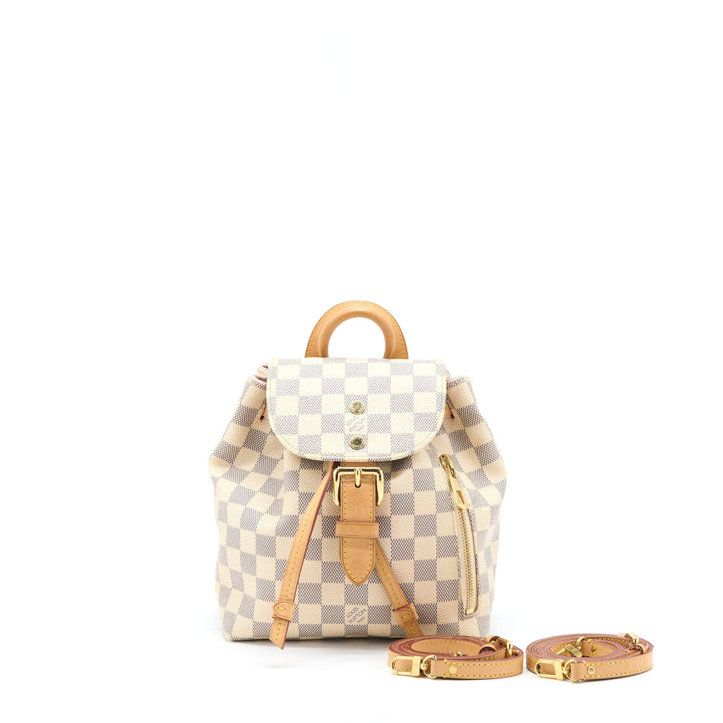 SPERONE BB BACKPACK DAMIER AZUR GHW