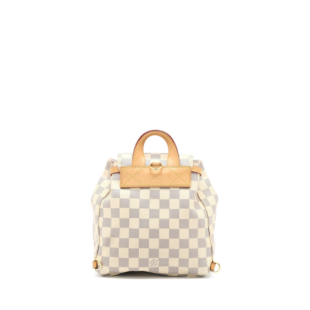 SPERONE BB BACKPACK DAMIER AZUR GHW