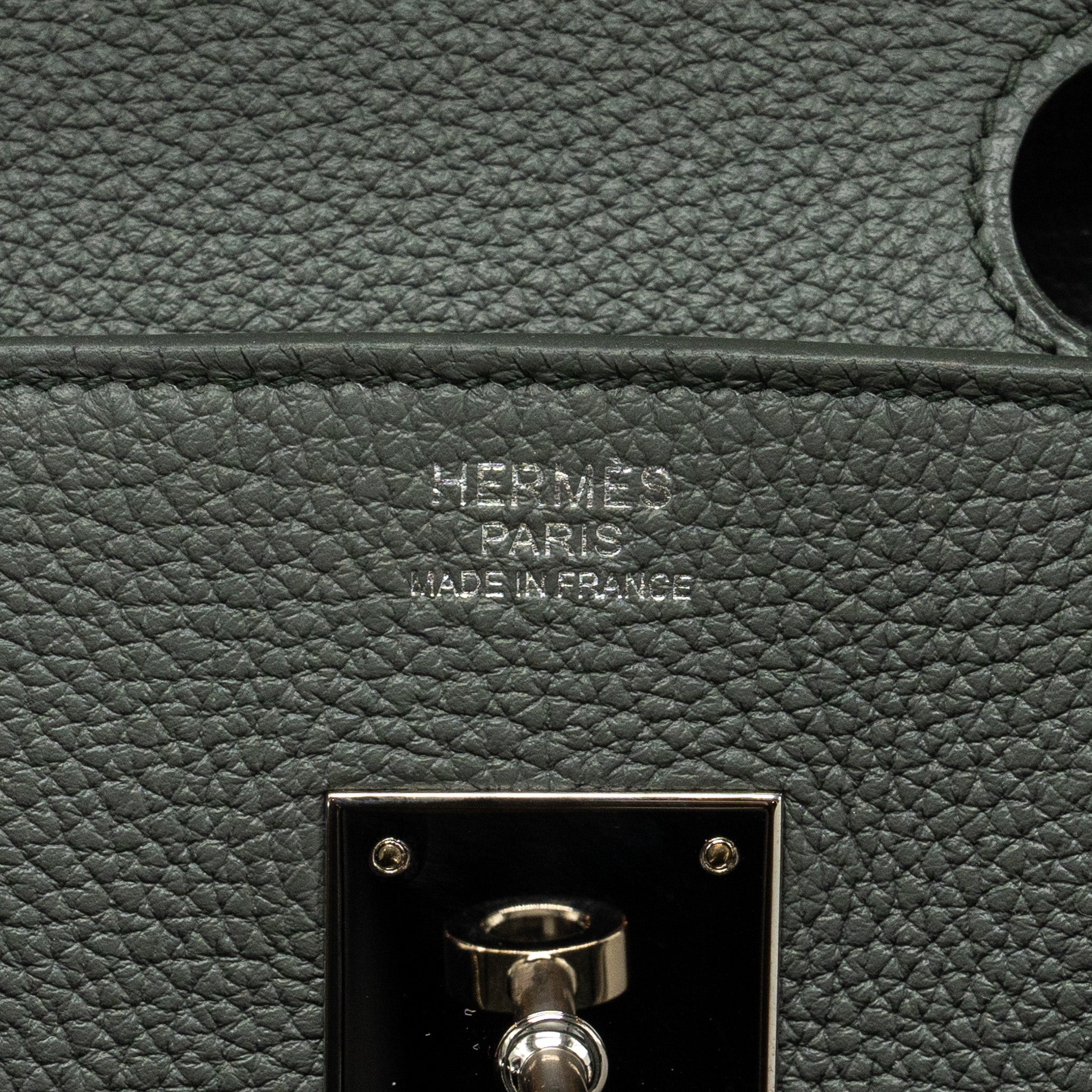 HERMES BIRKIN 30 TOGO VERT AMANDE SHW