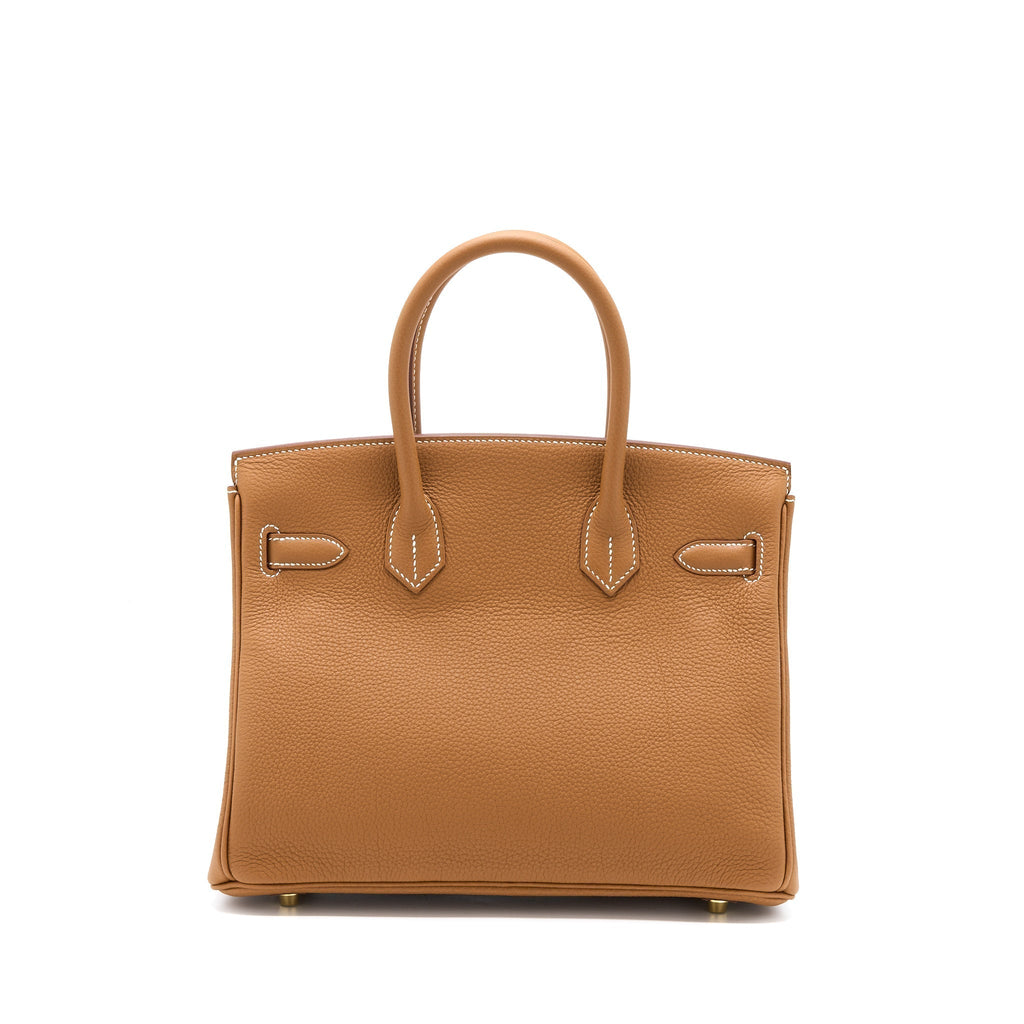 HERMES BIRKIN 30 TOGO 37 GOLD GHW