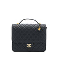 22K LARGE BACKPACK CAVIAR BLACK BRUSHED GHW (MICROCHIP)