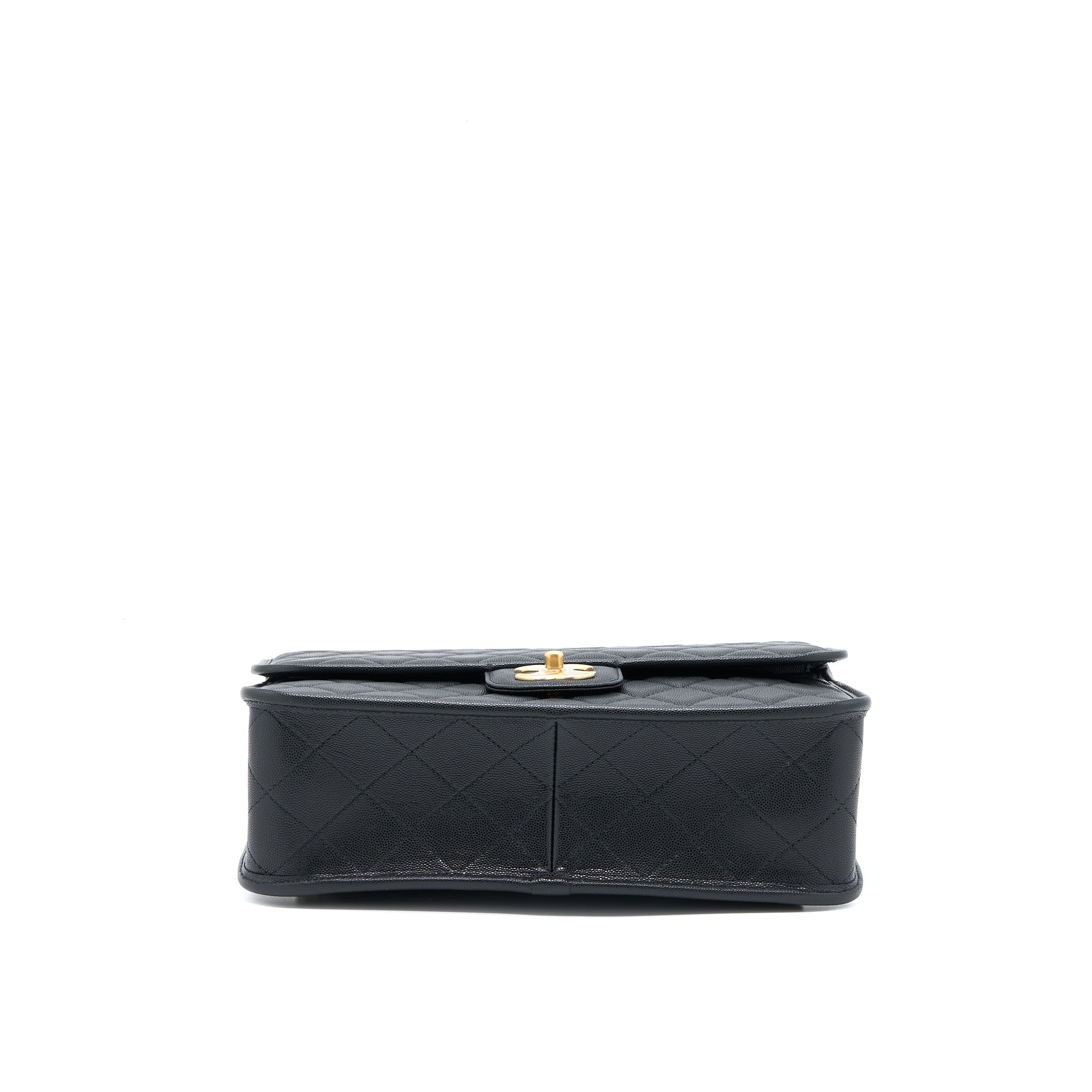 22K LARGE BACKPACK CAVIAR BLACK BRUSHED GHW (MICROCHIP)