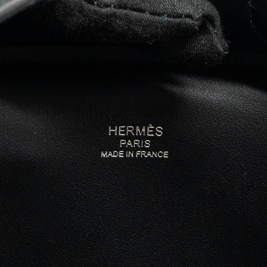HERMES BIRKIN 25 CARGO CANVAS TOILE GEOLAND / SWIFT BLACK SHW