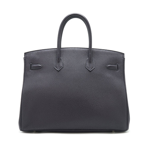 HERMES BIRKIN 35 TOGO BLUE NUIT SHW