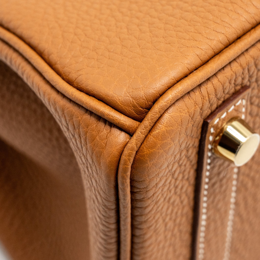 HERMES BIRKIN 25 TOGO GOLD GHW