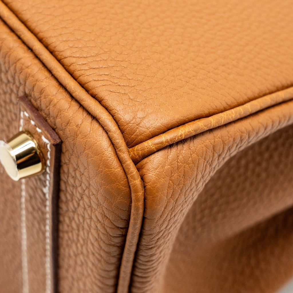 HERMES BIRKIN 25 TOGO GOLD GHW